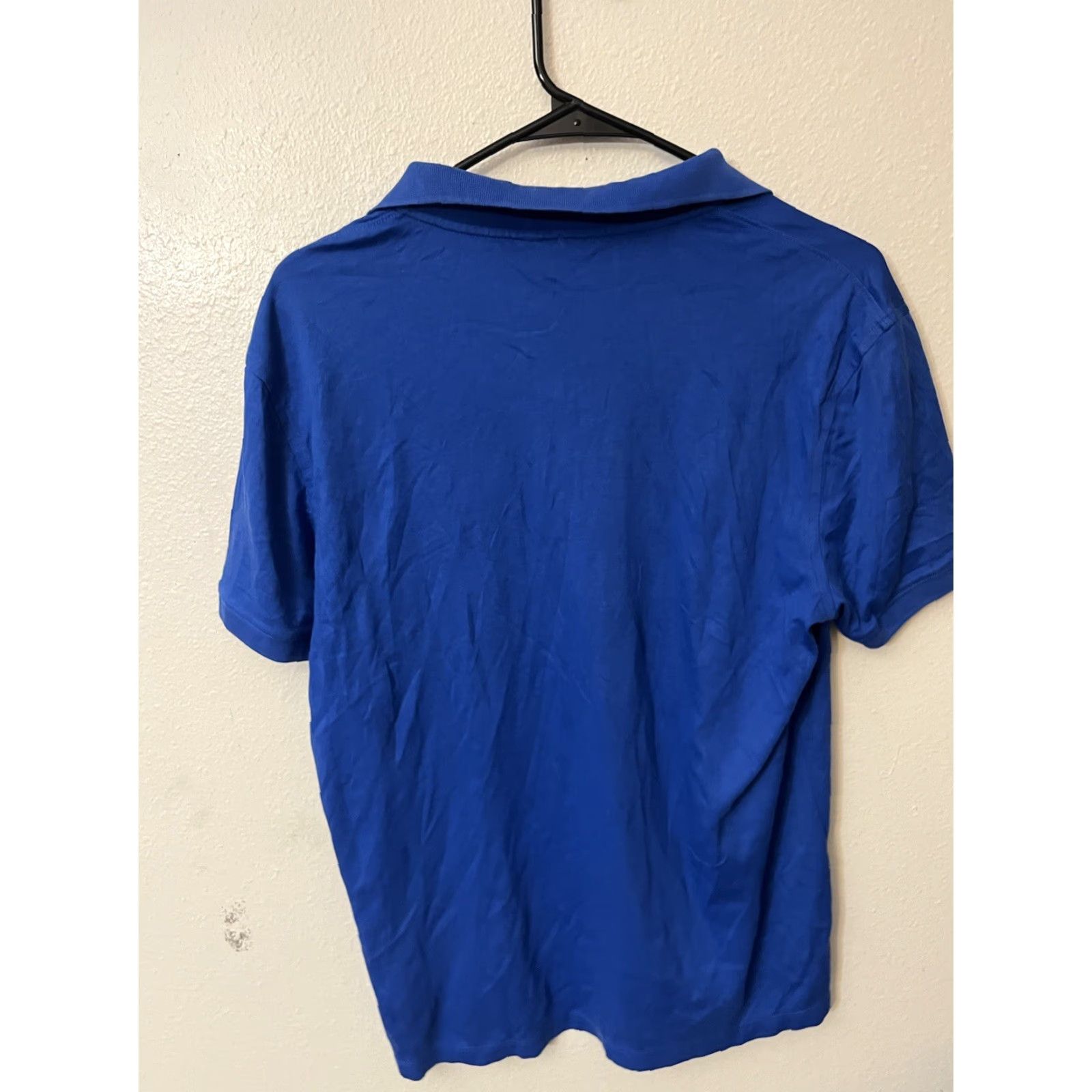 Calvin Klein VINTAGE Calvin Klein Polo Shirt Short Sleeve Mens 2XL Blue Cotton Modern Logo Classic Size US XXL / EU 58 / 5 - 3 Thumbnail