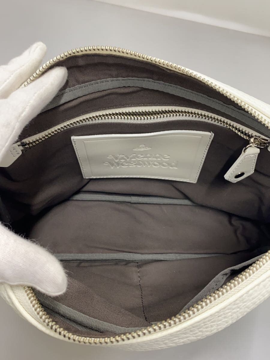 Vivienne Westwood Embossed Orb Leather Shoulder Bag Size ONE SIZE - 6 Thumbnail