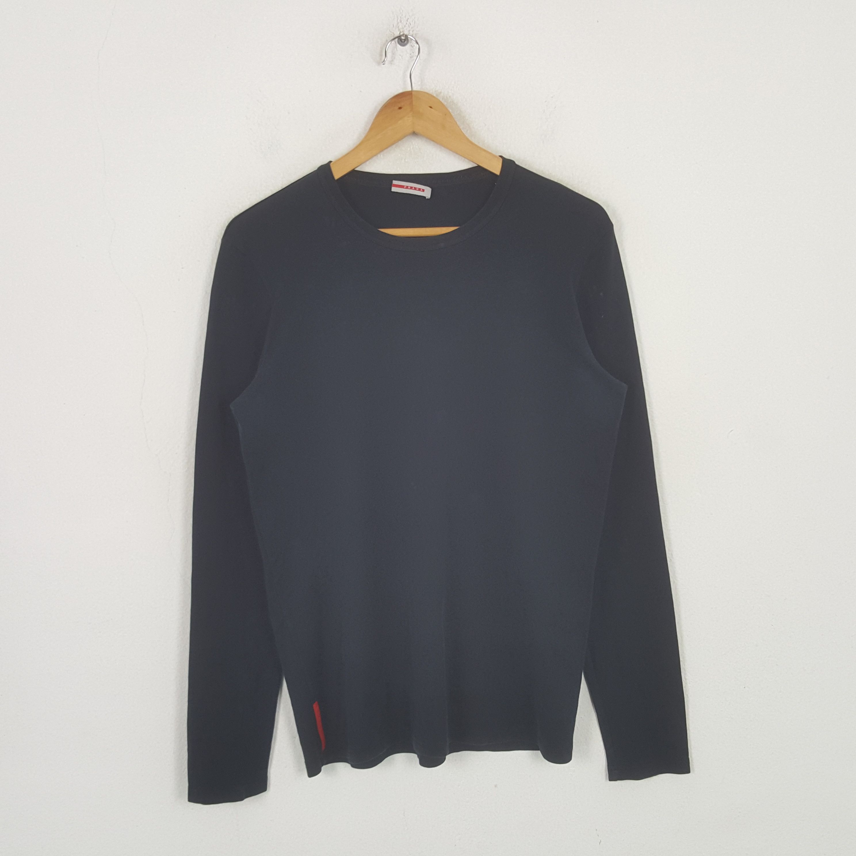 最終値下げ　PRADA SPORTS long t shirt ロンT 1990s PRADA sports Long sleeve t-shirt