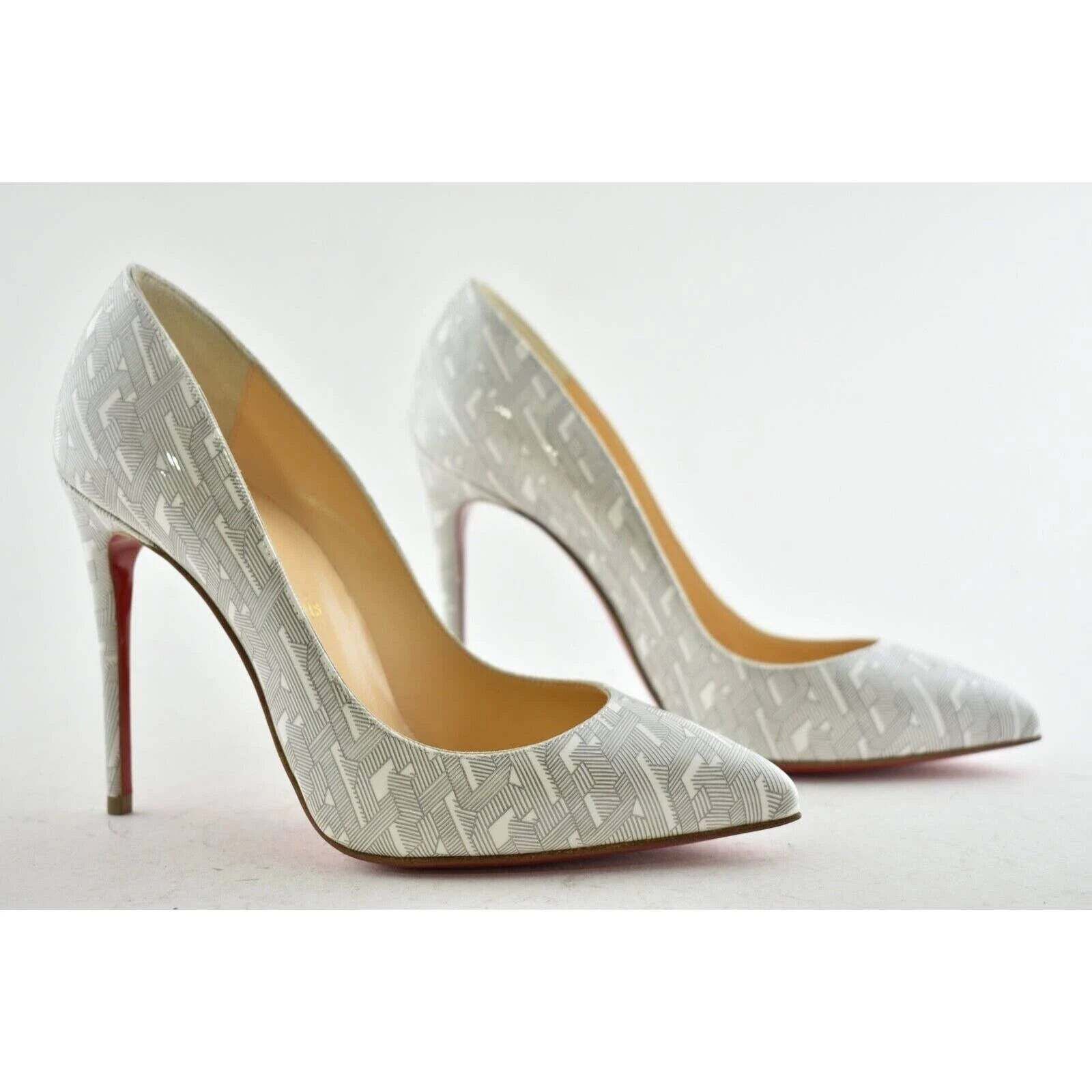 Christian Louboutin Christian Louboutin Pigalle Follies 100 Patent CL Size US 9 / IT 39 - 4 Thumbnail