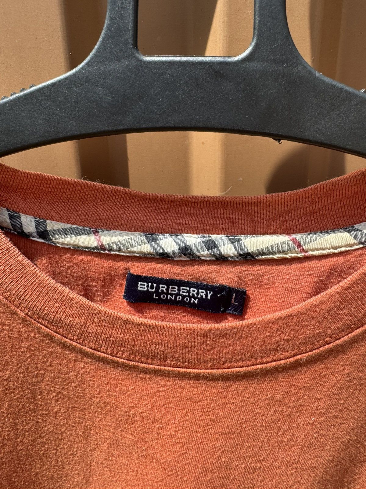 Burberry VTG Burberry Y2k Check Fade T-Shirt Size US M / EU 48-50 / 2 - 5 Thumbnail