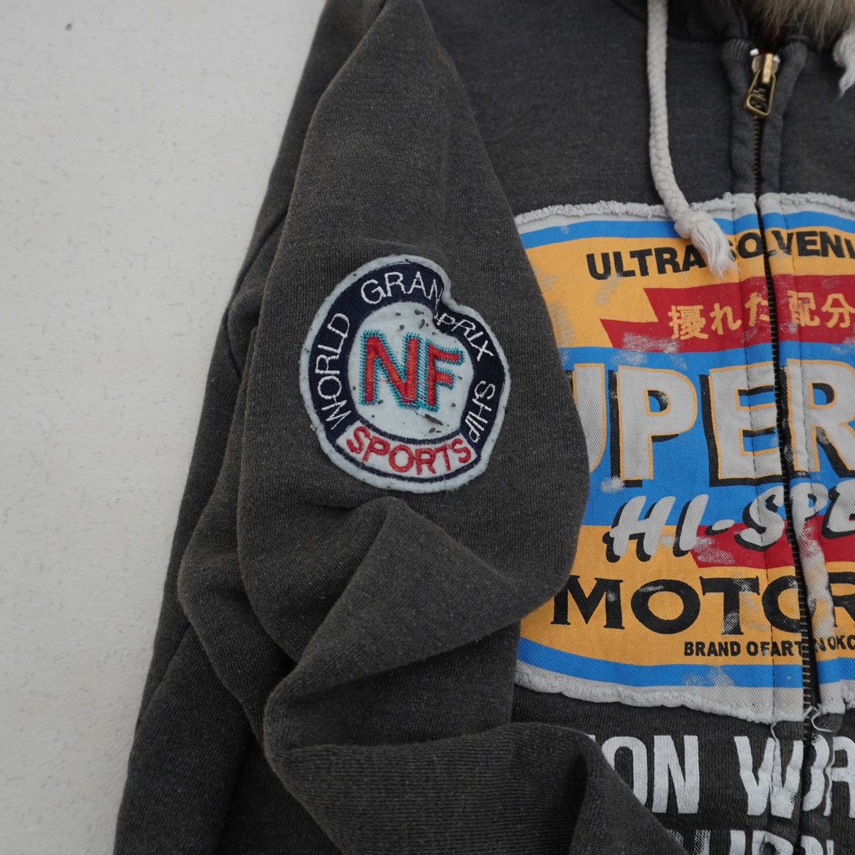 Japanese Brand Superday Retro Graphic Hoodie Fur Hoodie LGB ifsixw9 style Size US L / EU 52-54 / 3 - 8 Thumbnail