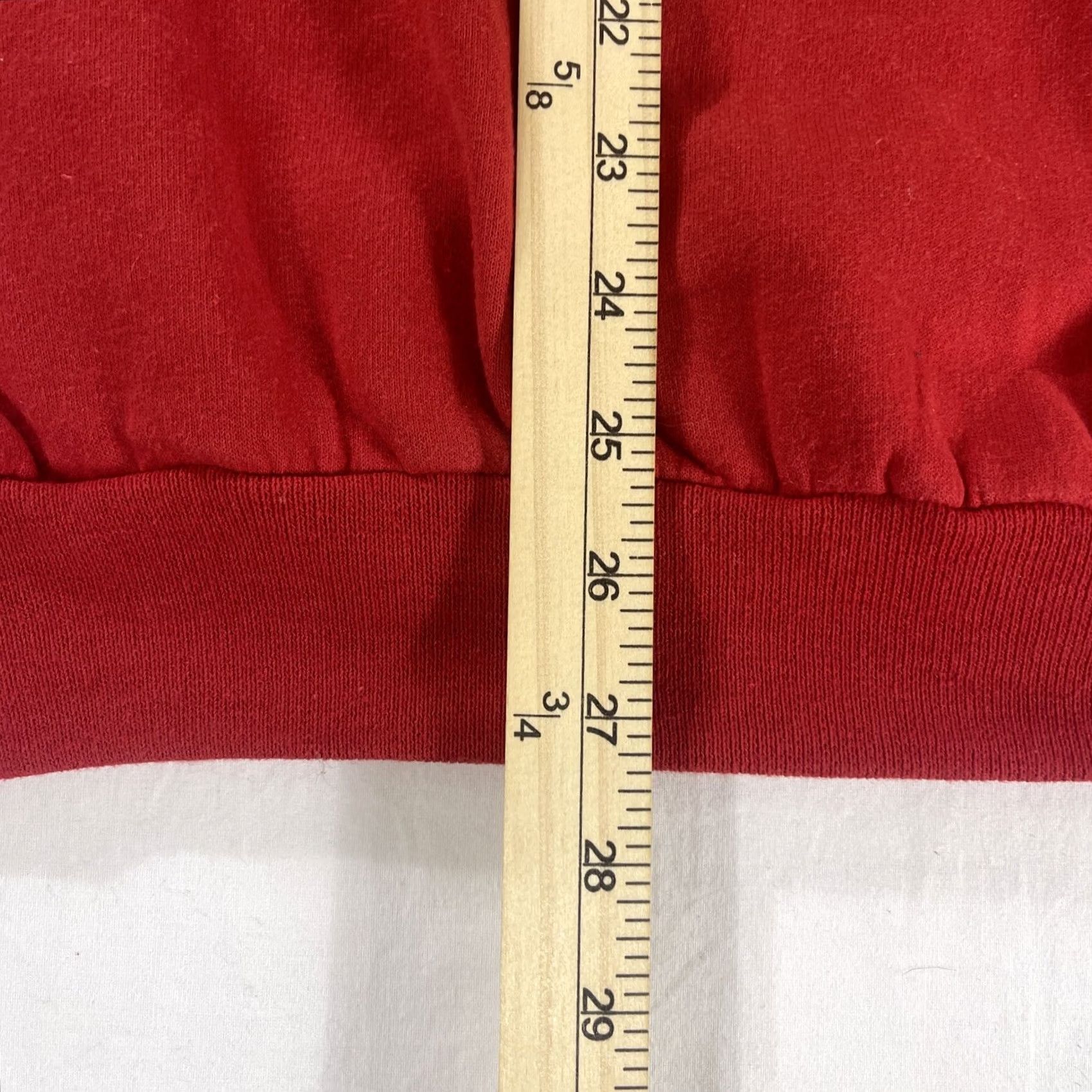 Jerzees VINTAGE Macy's Sweatshirt Jerzees XL Men Crew Neck Red 90s Vintage XL Macy's Sweatshirt Jerzees 90s Theme Mens Size US XL / EU 56 / 4 - 4 Thumbnail