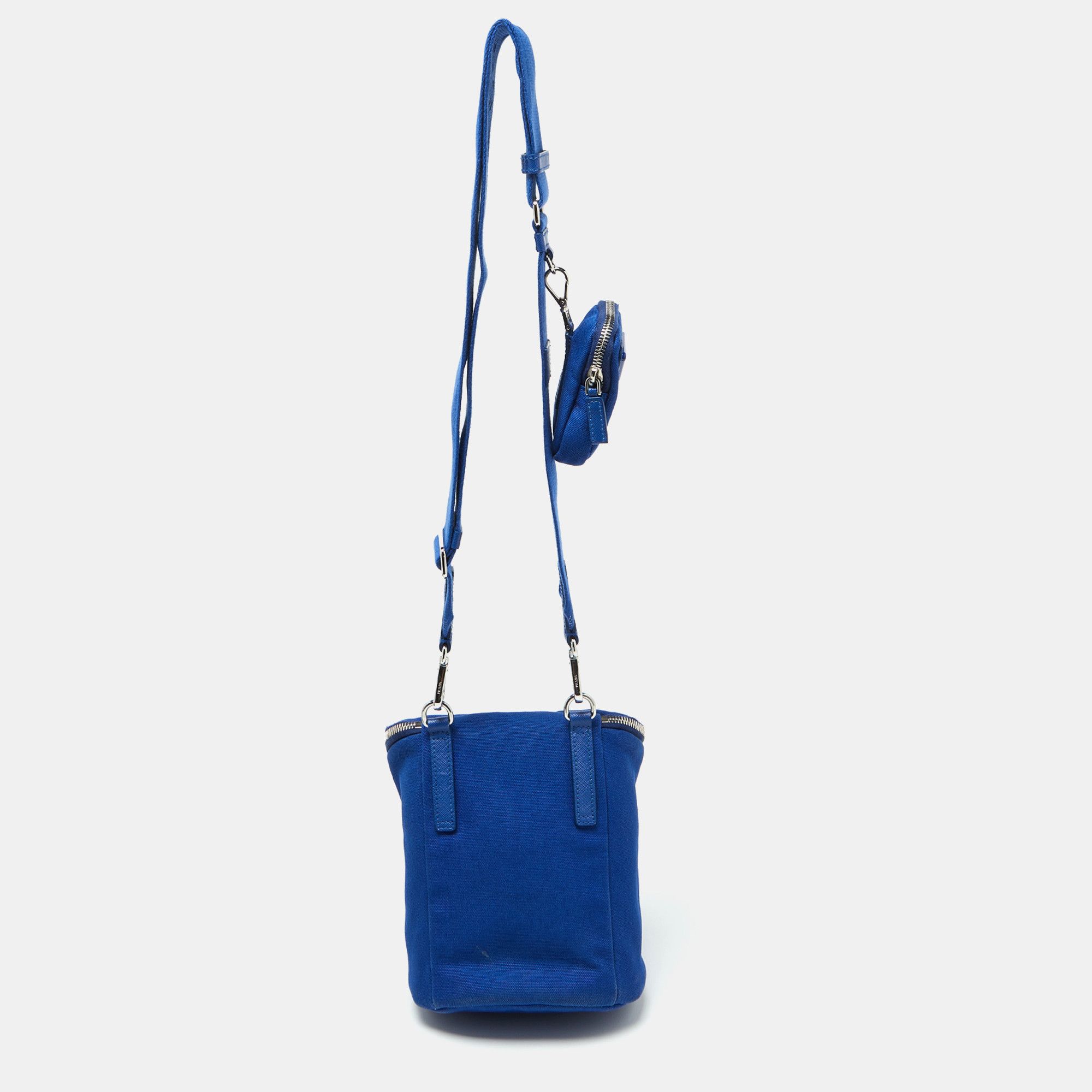 Prada o1mt1gz0225 Size: OS / Crossbody Bag in Blue Size ONE SIZE - 4 Thumbnail