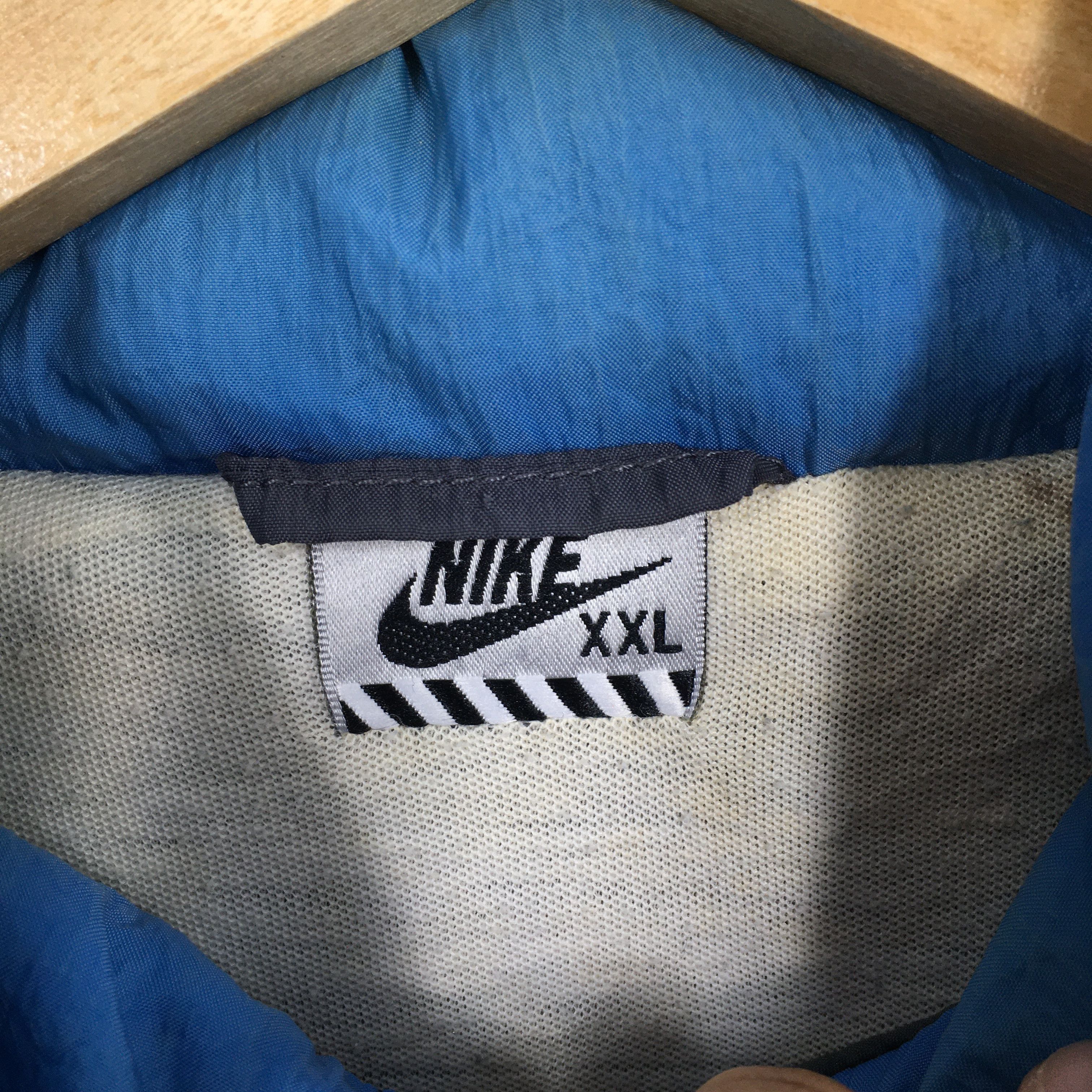 Nike Vintage 90's Nike Swoosh Gray Training Zipper Jacket XXLarge Size US XXL / EU 58 / 5 - 3 Thumbnail