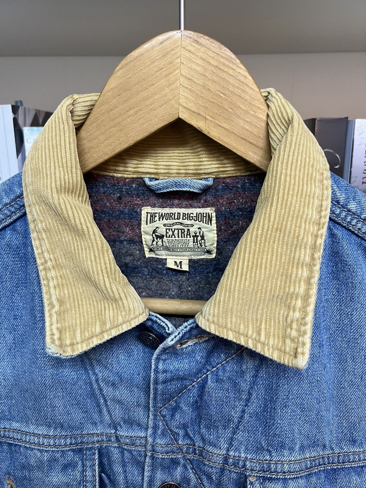 Blanket Lined Lee Oversized Denim Jacket AMERI × Lee OVERSIZE