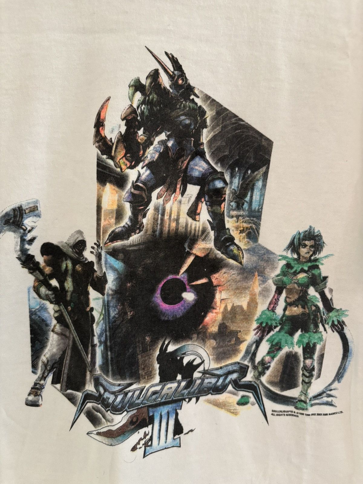 Playstation Vintage 90’s Soul Calibur 3 Video Game Promo Shirt Size US XL / EU 56 / 4 - 3 Thumbnail