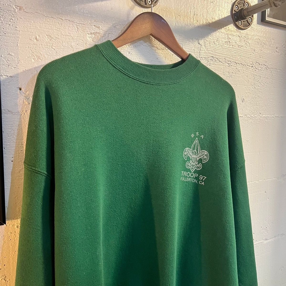 Hanes Vintage Boy Scouts ‘Troop 97’ Crewneck Sweatshirt Size US XXL / EU 58 / 5 - 3 Thumbnail