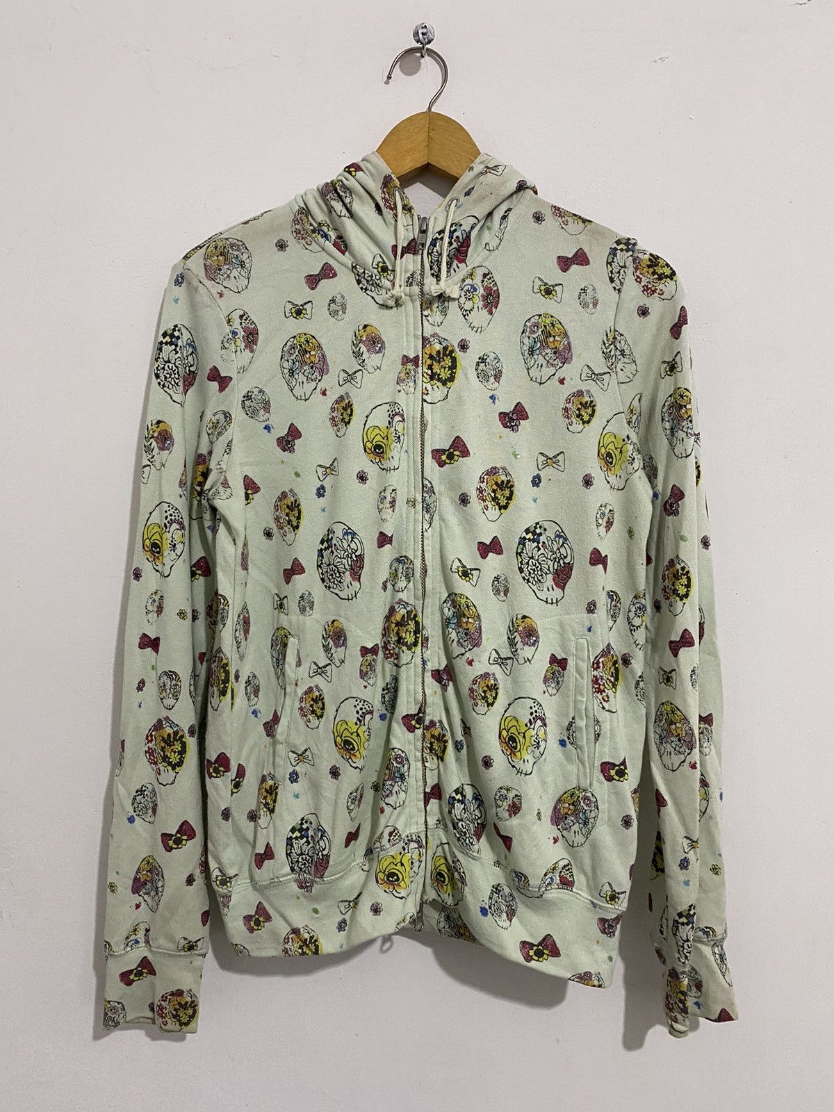 Fullprinted skull cute y2k japanese ifsix lgb