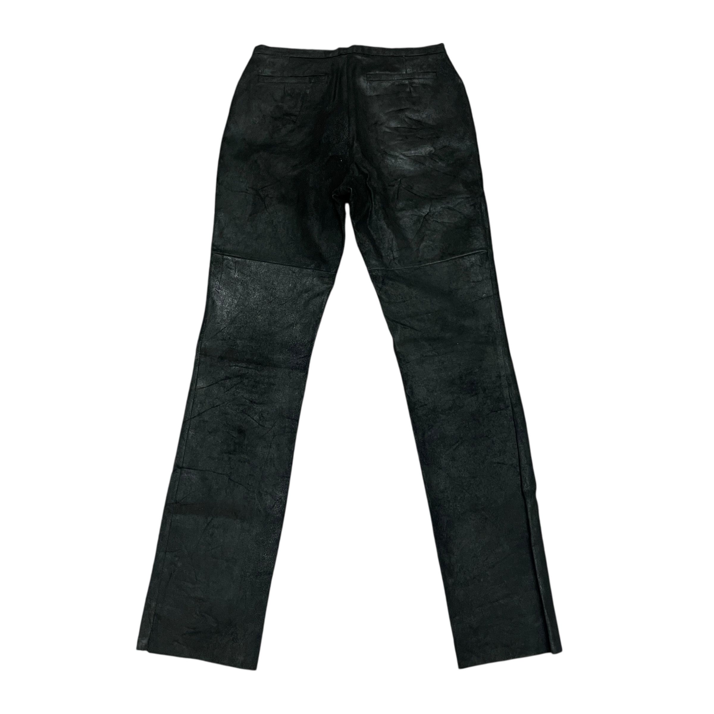 Bajra Vintage Bajra Japanese Sheepskin Seditionaries Leather Pants Size US 27 - 8 Thumbnail
