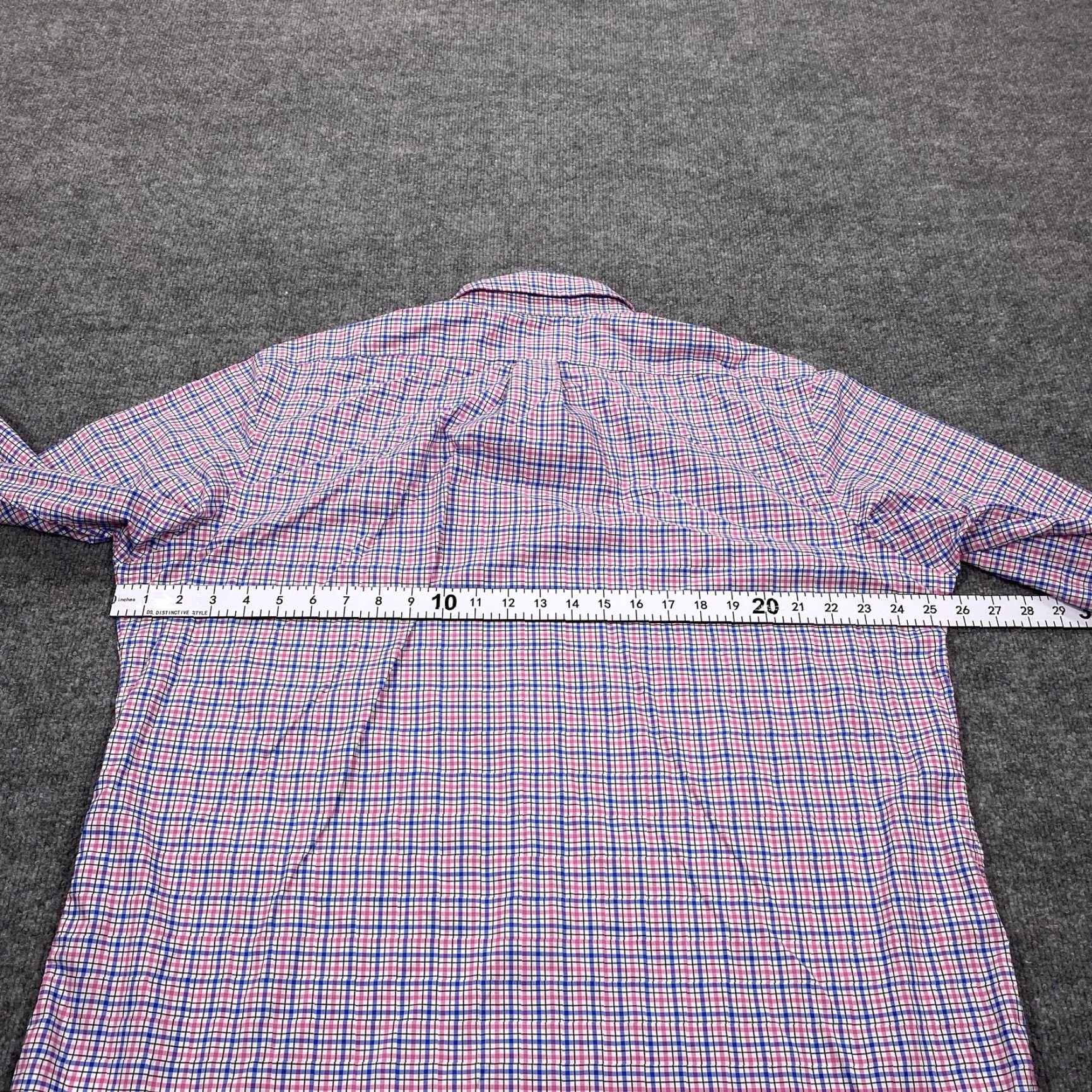 Ralph Lauren Ralph Lauren Shirt Mens XL Pink Blue Check Long Sleeve Button Down Stretch Size US XL / EU 56 / 4 - 6 Thumbnail