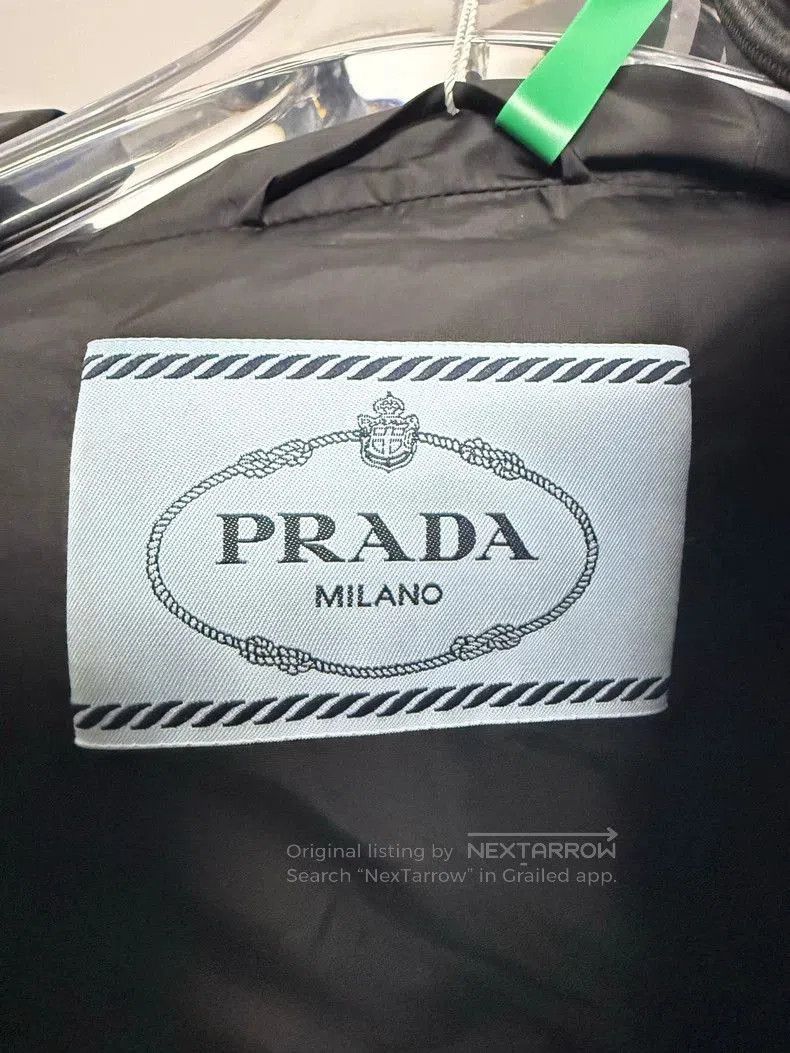 Prada Prada Black Hooded Down Jacket. Size US S / EU 44-46 / 1 - 7 Thumbnail