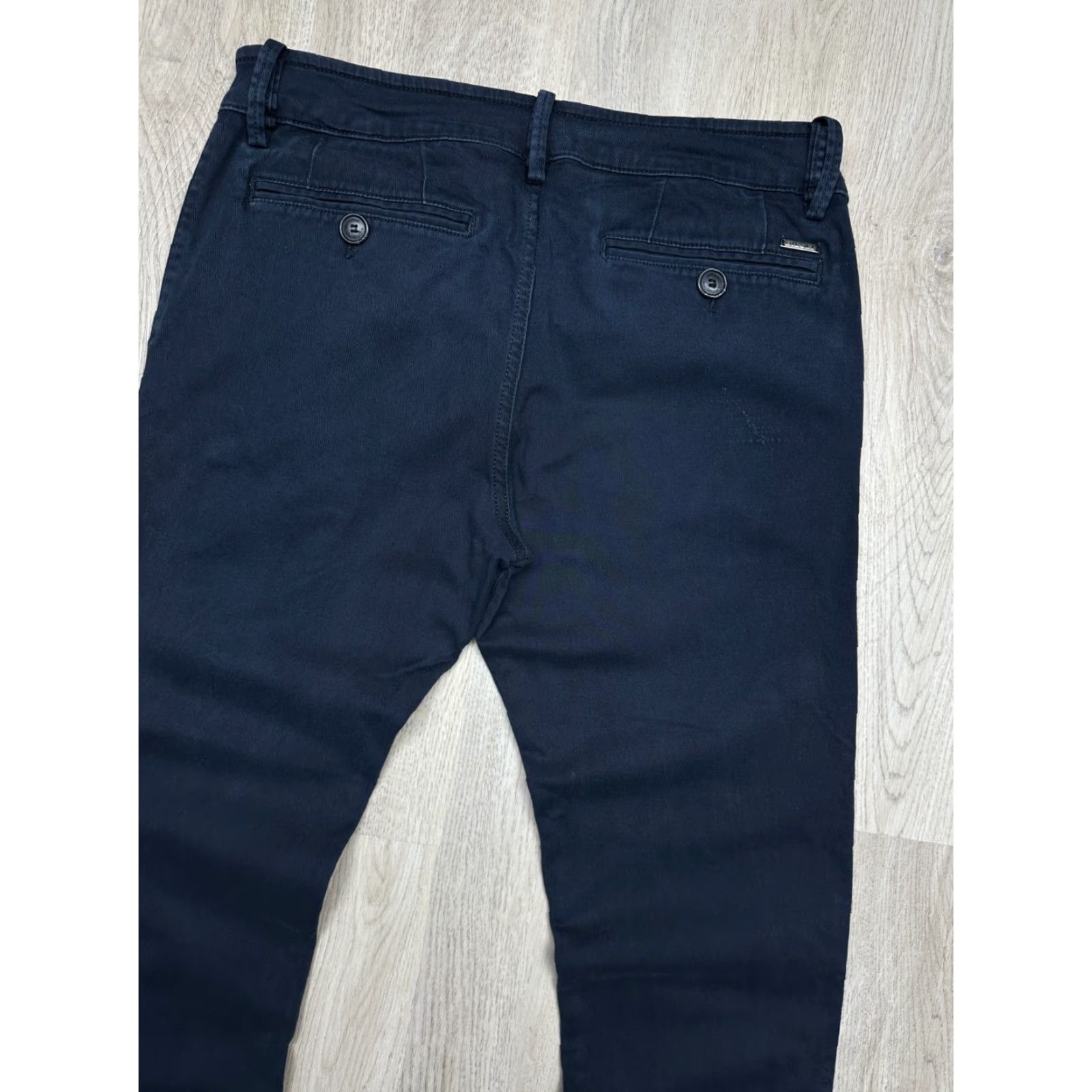 Diesel Diesel Pants Chino Mens Size 34 Blue Cotton Regular Inseam 32in Waist 34cm Pockets 34 Size US 34 / EU 50 - 7 Thumbnail