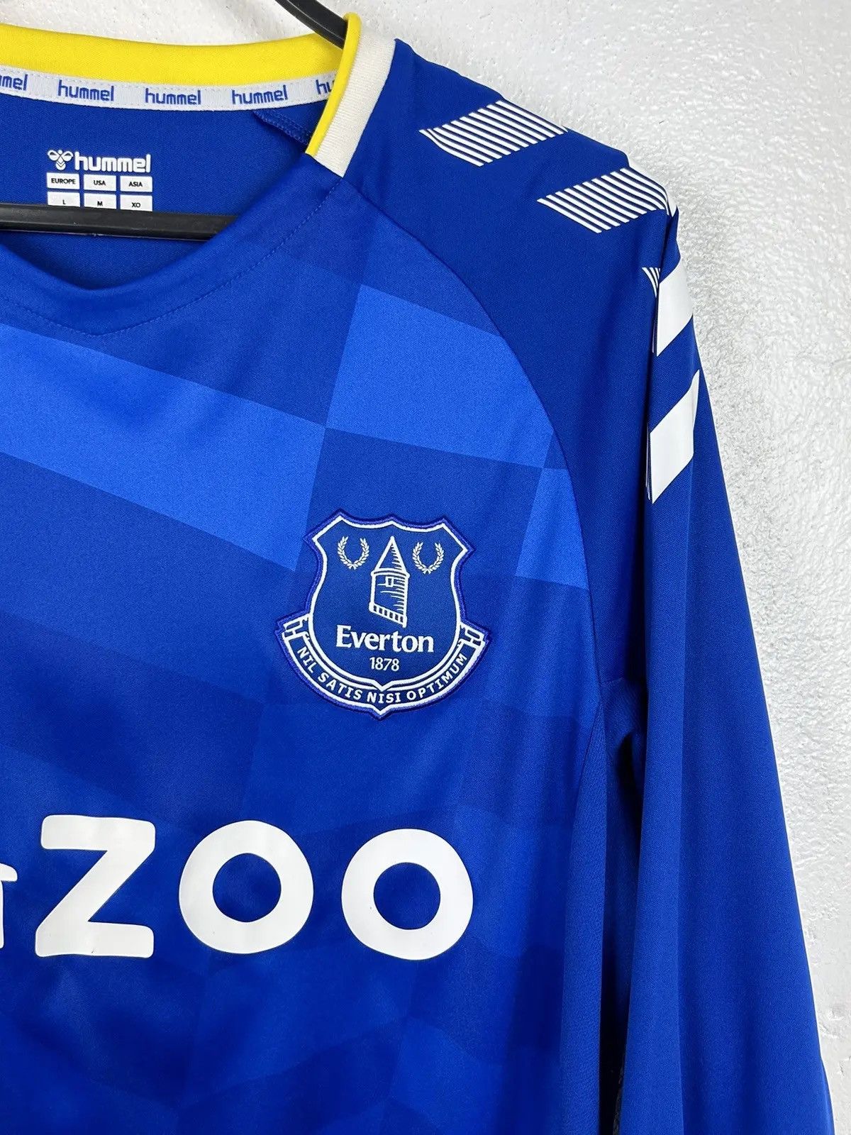 Hummel Hummel x Everton FC 2021/22 Home Soccer Long Sleeve Jersey Size US L / EU 52-54 / 3 - 2 Thumbnail