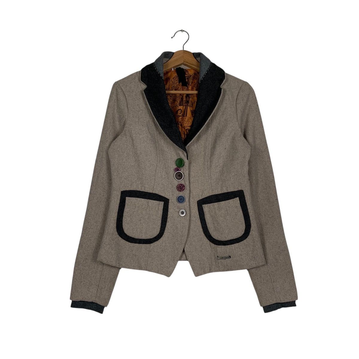Desigual Desigual Women Jacket Size S / US 4 / IT 40 - 1 Thumbnail