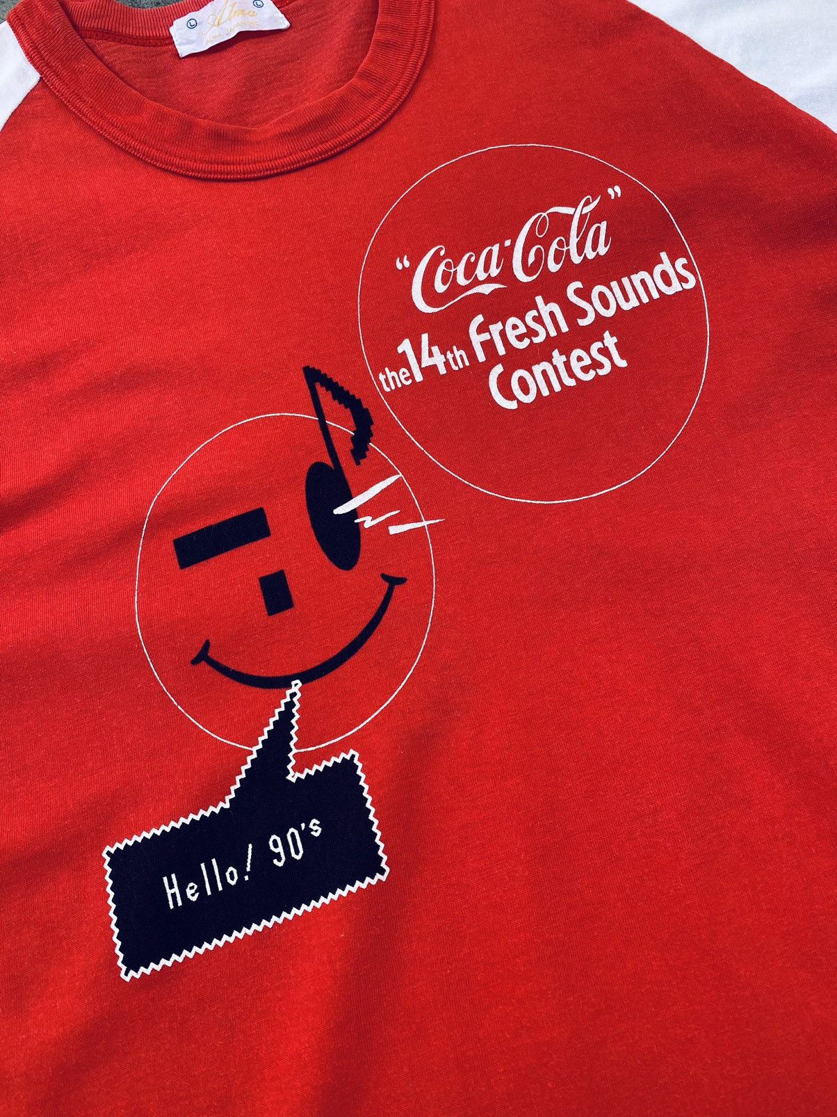 Vintage Vintage Coca Cola Hello 90s Tees Size US S / EU 44-46 / 1 - 3 Thumbnail
