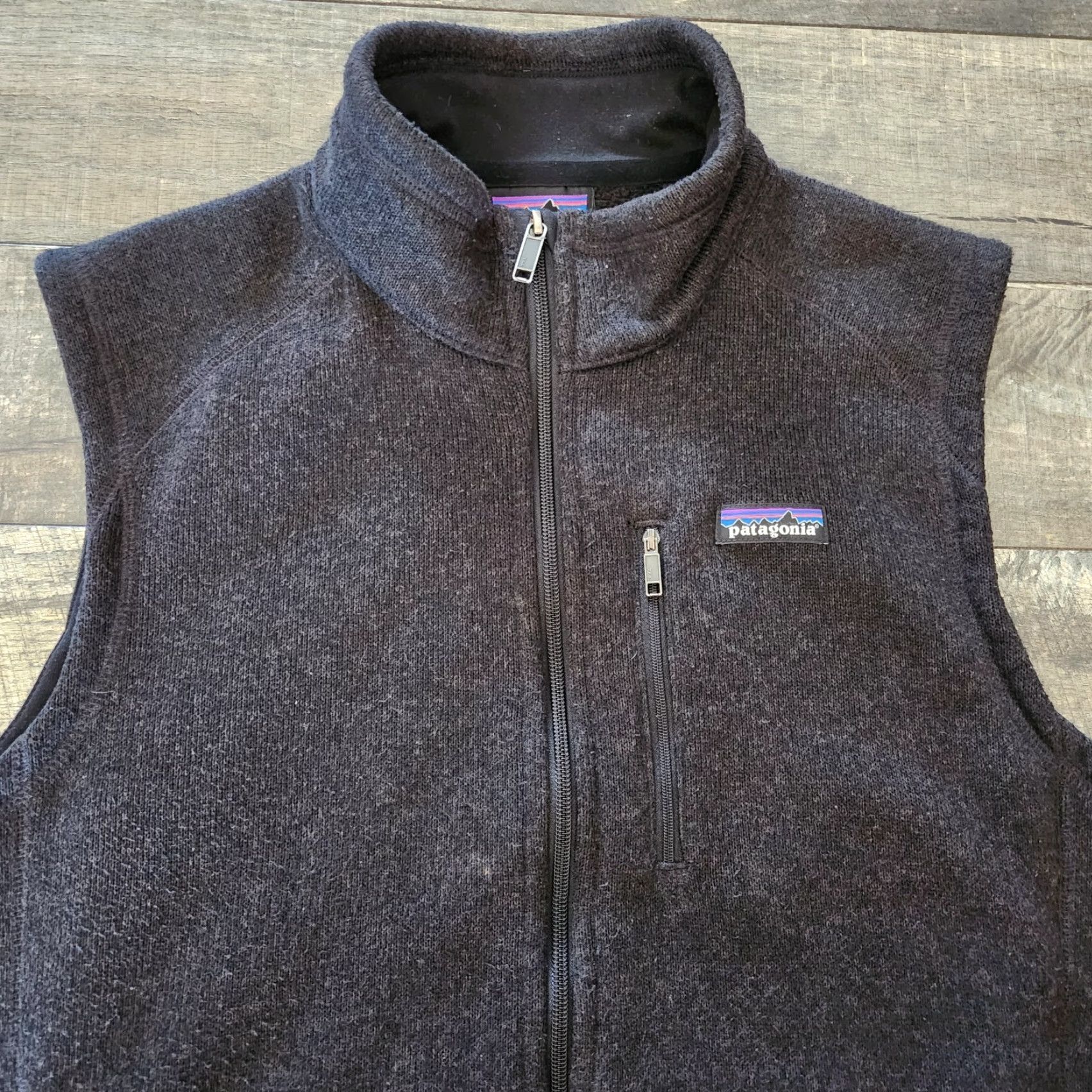 Patagonia Patagonia Better Sweater Vest Mens Large Black Fleece Full Zip Outdoors Size US L / EU 52-54 / 3 - 4 Thumbnail