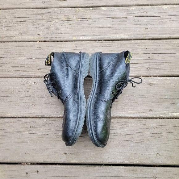 Dr. Martens Dr Martens Sussex Bear Track Black Pebbled Leather Slip Resi Size US 10 / EU 43 - 5 Thumbnail
