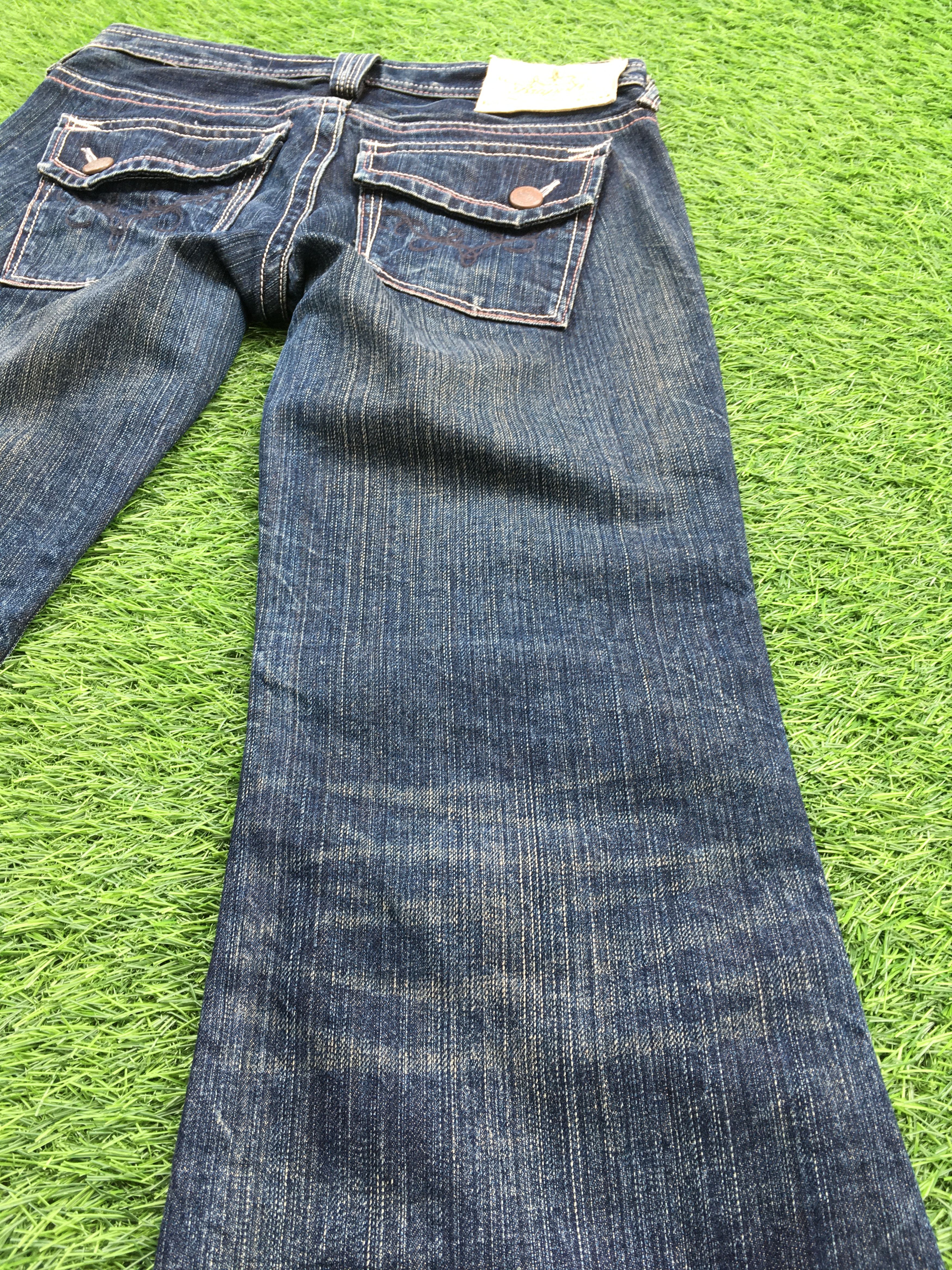 Japanese Brand Japan Low Rise Kick Flare Bootcut Jeans D-1225 Size 27" / US 4 / IT 40 - 7 Thumbnail