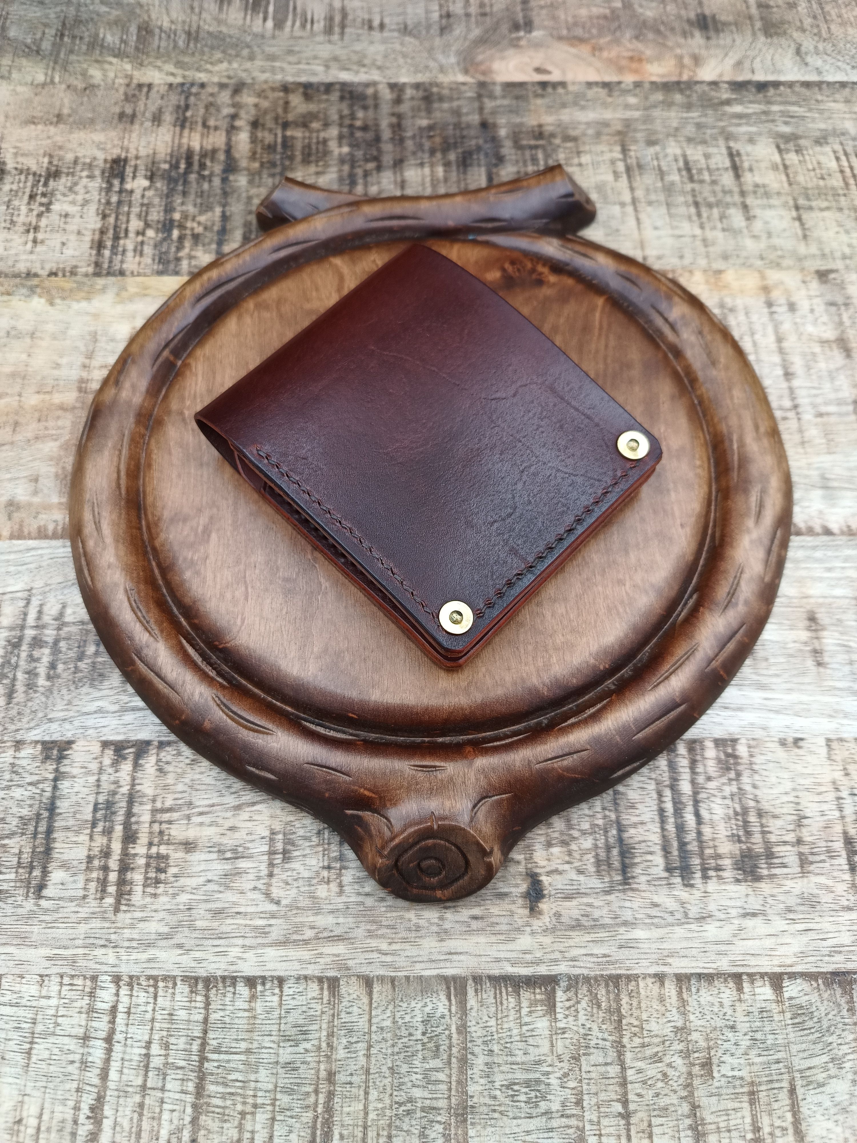 Other Handmade top grain leather wallet Size ONE SIZE - 2 Thumbnail