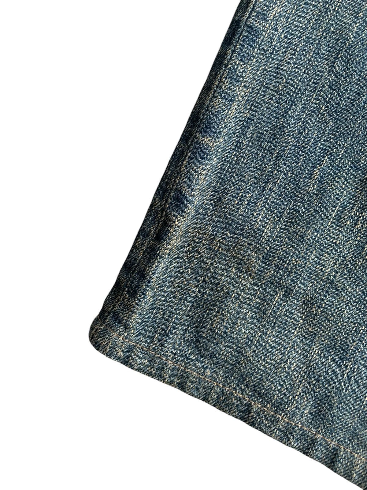 Edwin EDWIN 505Z JAPANESE FADED & RUSTY SELVEDGE DISTRESSED DENIM Size US 34 / EU 50 - 19 Thumbnail