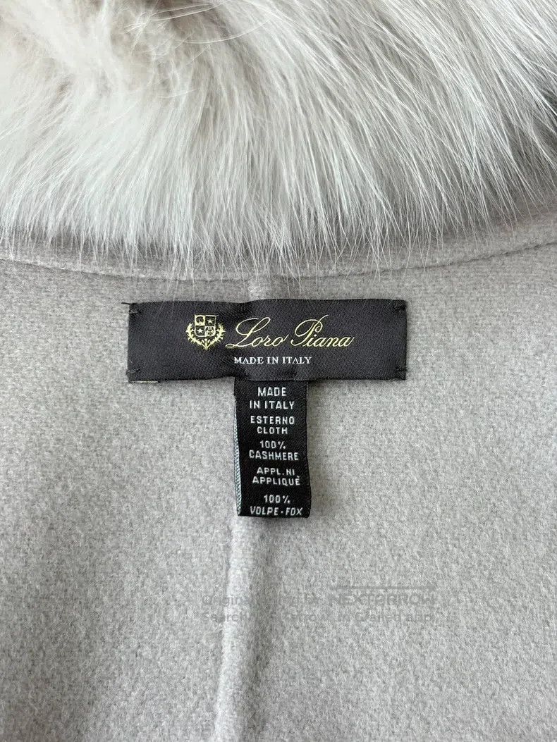 Loro Piana Loro Piana Apricot Fox Fur Collar Herringbone Pattern Belt Size M / US 6-8 / IT 42-44 - 7 Thumbnail