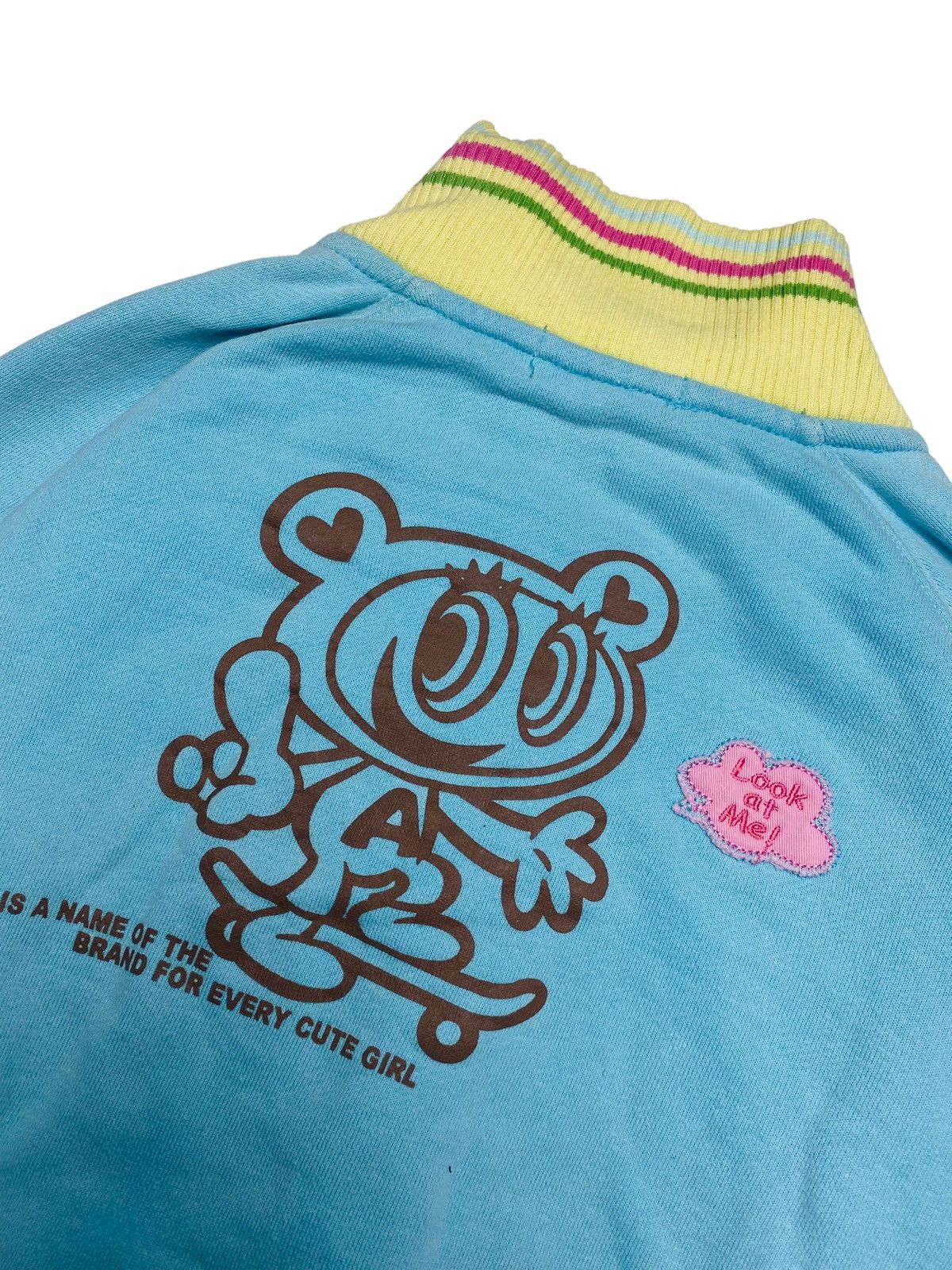 Angel Blue 2000s Angel Blue -Skate Track Top Jacket Size M / US 6-8 / IT 42-44 - 3 Thumbnail