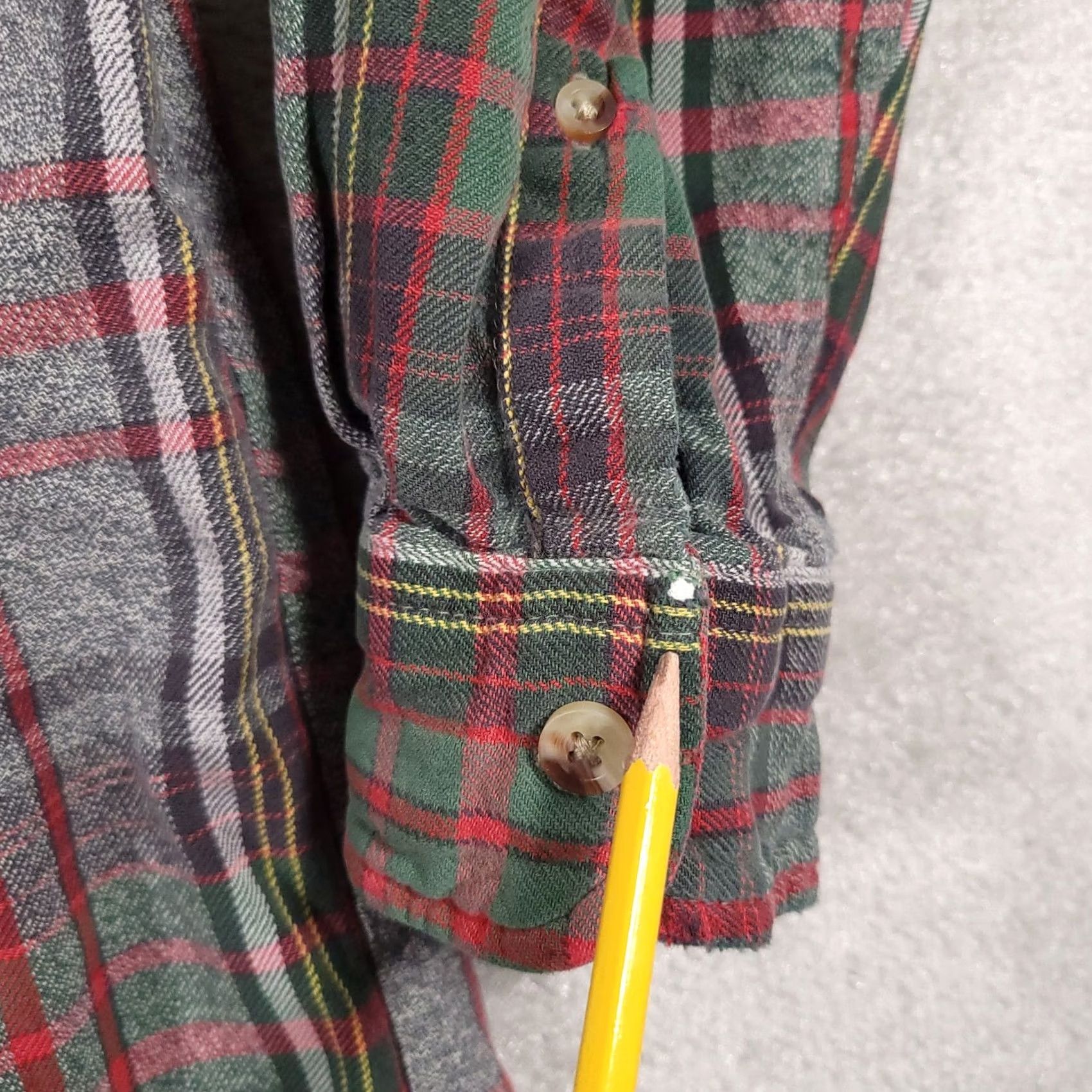 Vintage VINTAGE RedHead Flannel Shirt Mens 2XLT Plaid Button-Down Workwear Grunge Shirt Size US XXL / EU 58 / 5 - 5 Thumbnail