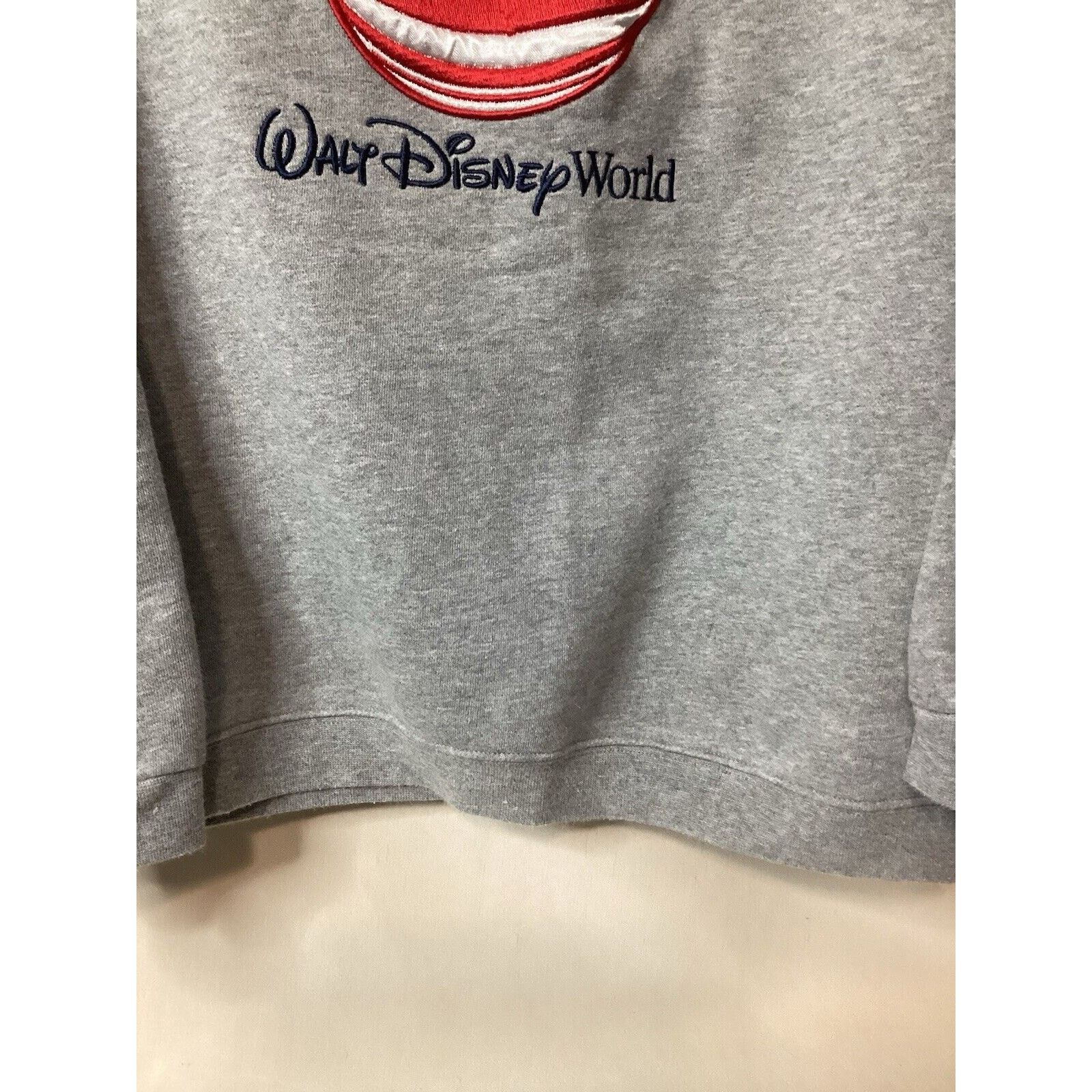 Disney Woman's Walt Disney USA Mickey Mouse Sweatshirt Gray Small Size S / US 4 / IT 40 - 5 Thumbnail