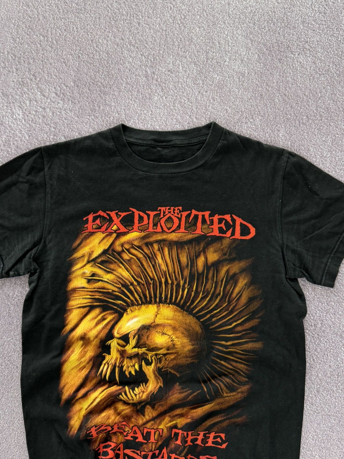 Band Tees The Exploited total chaos 90s t shirt Size US L / EU 52-54 / 3 - 2 Thumbnail