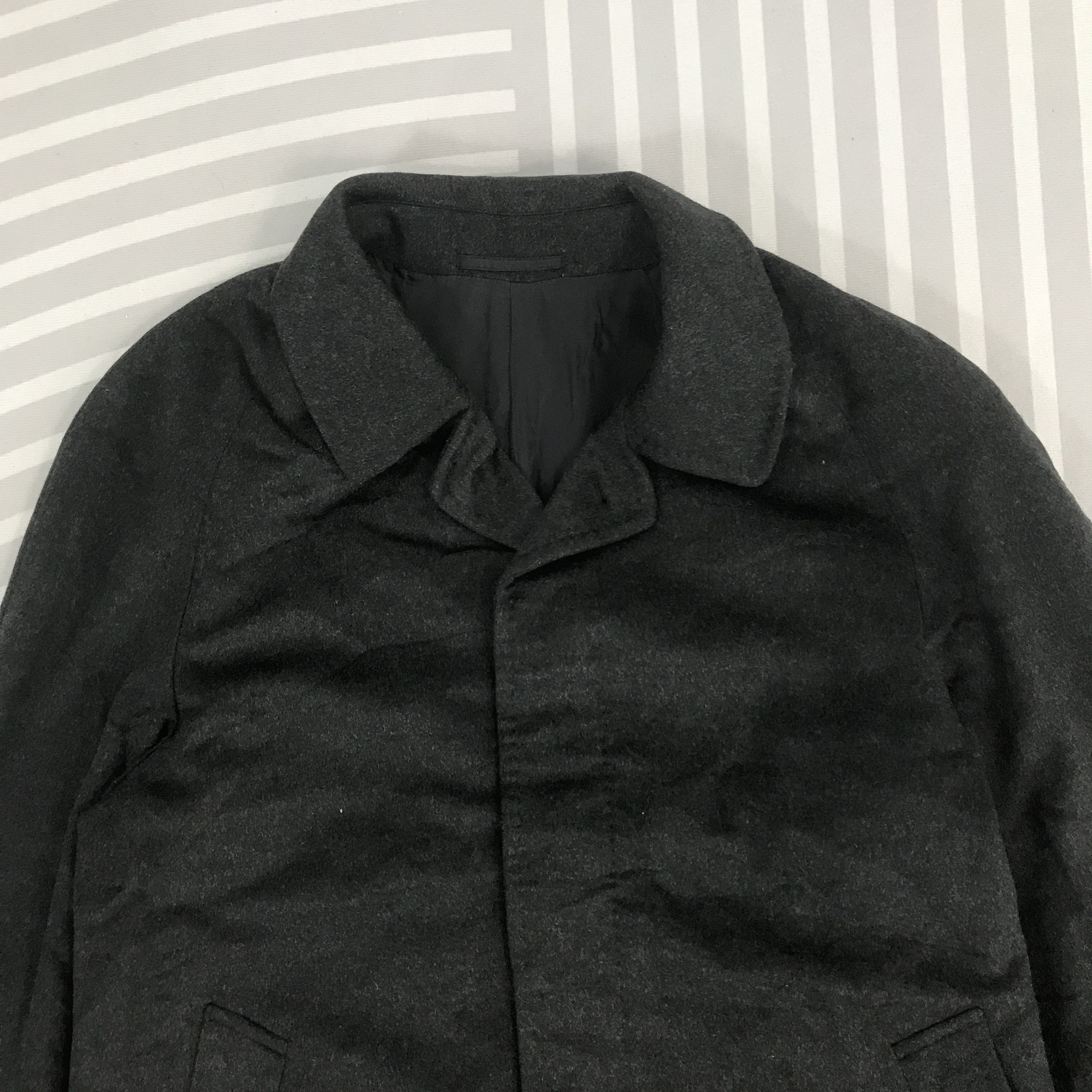 Pierre Balmain × Vintage Vintage Pierre Balmain Long coat Jacket Size US L / EU 52-54 / 3 - 2 Thumbnail