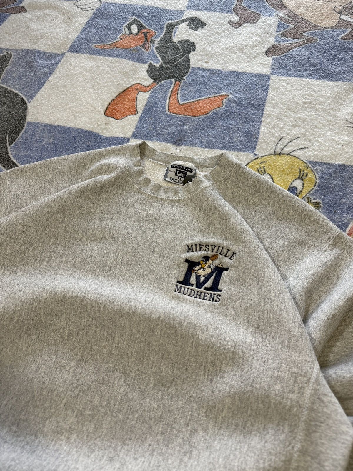 Lee Vintage Miesville Mudhens baseball crewneck sweatshirt Size US XL / EU 56 / 4 - 2 Thumbnail