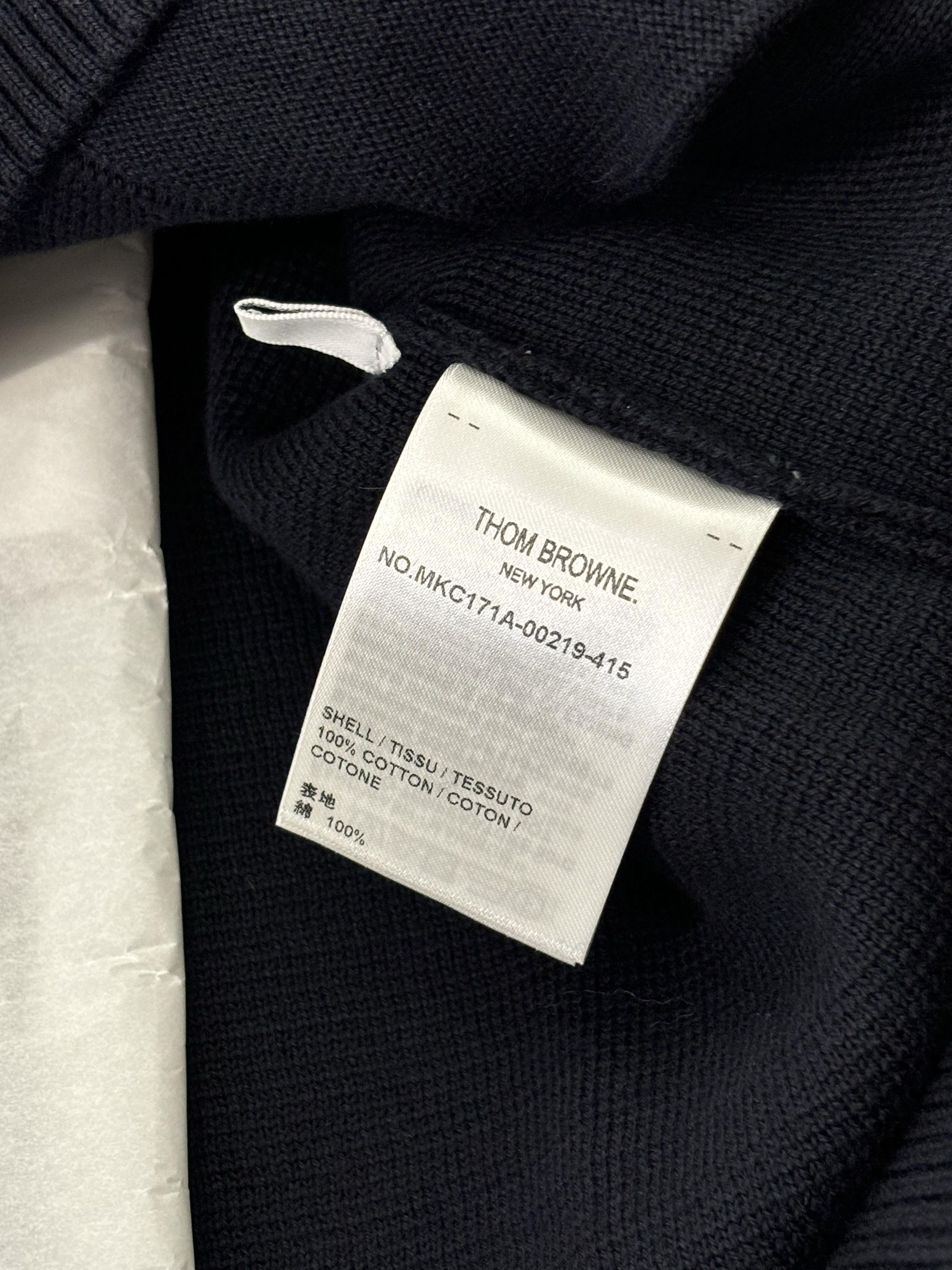 Thom Browne THOM BROWNE 4-Bar Cardigan Size US M / EU 48-50 / 2 - 10 Thumbnail