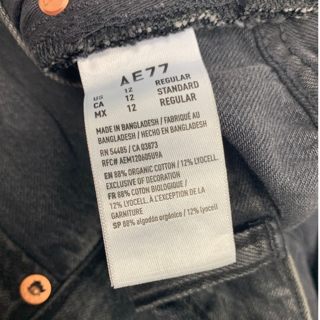 American Eagle Outfitters New American Eagle Womens Size 12 Cotton Blend Denim Jeans Size 34" / US 12 / IT 48 - 7 Thumbnail