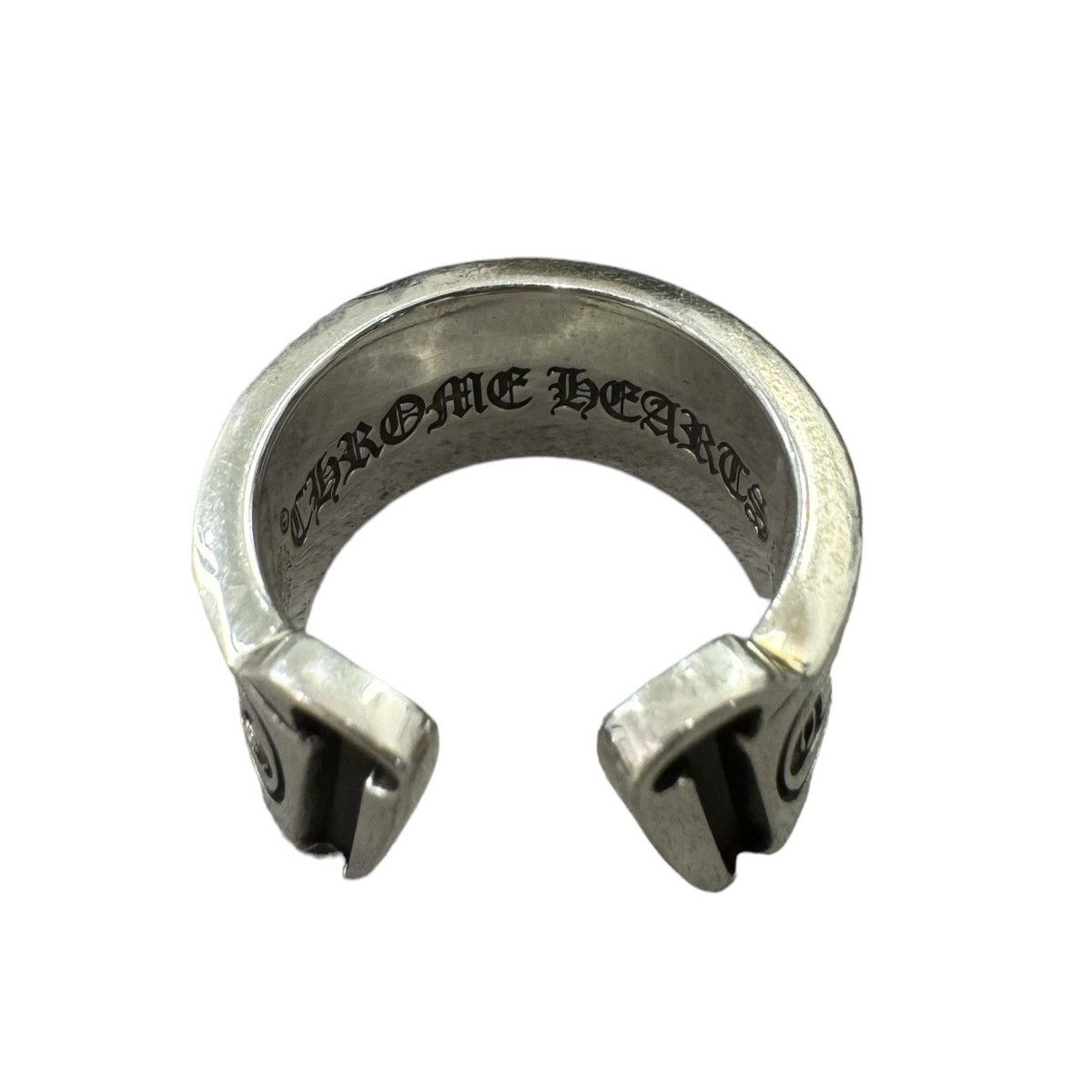 Chrome Hearts Chrome Hearts Size 12 Scroll .925 Sterling Silver Ring 2005 Size ONE SIZE - 10 Thumbnail
