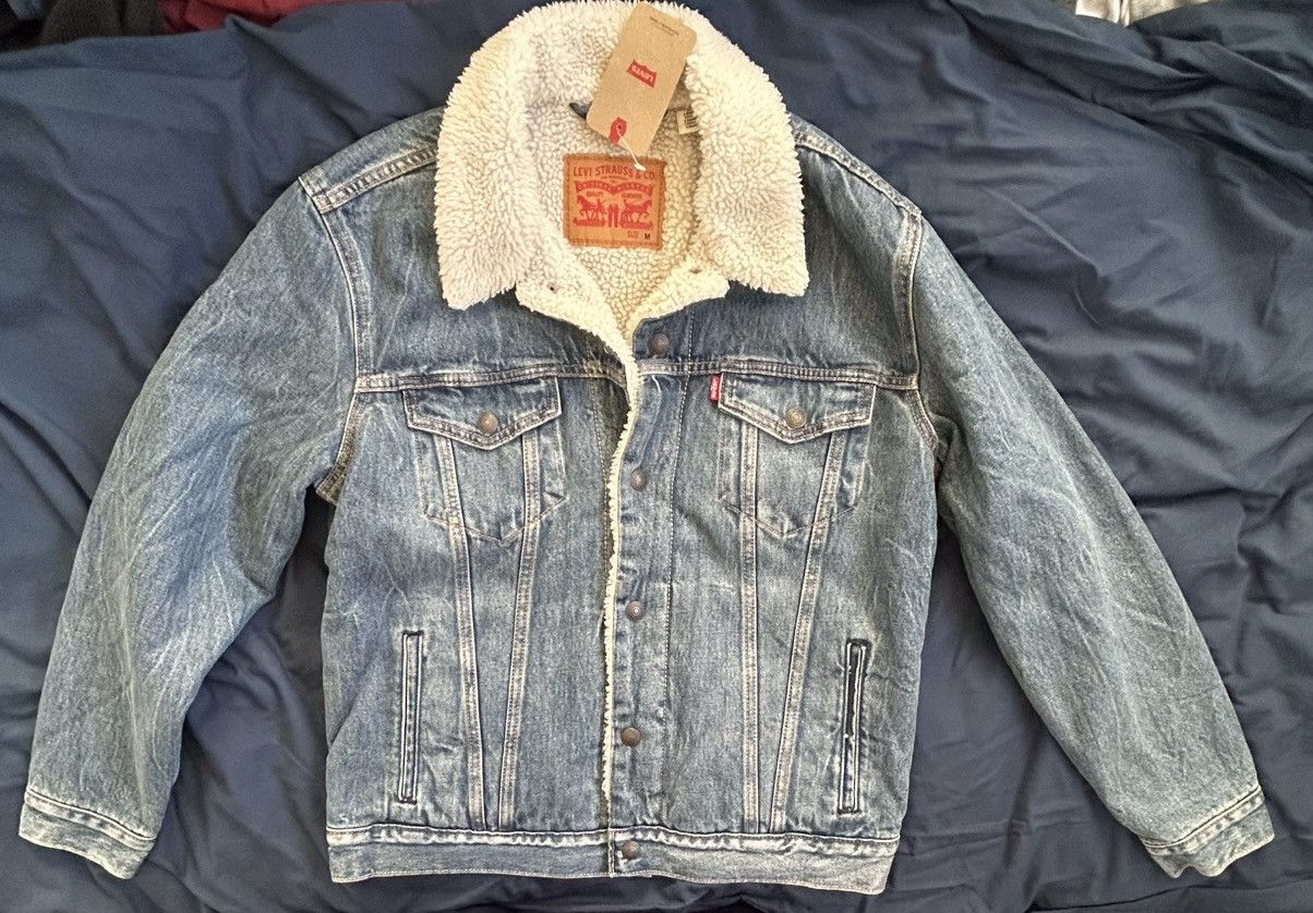 Levi's Levi's Type III Sherpa Trucker Jacket Medium Size US M / EU 48-50 / 2 - 1 Thumbnail