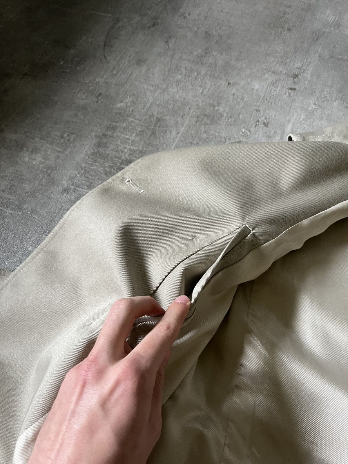 Dior Dior Homme S/S 08 coat beige belted rare Size US M / EU 48-50 / 2 - 21 Thumbnail
