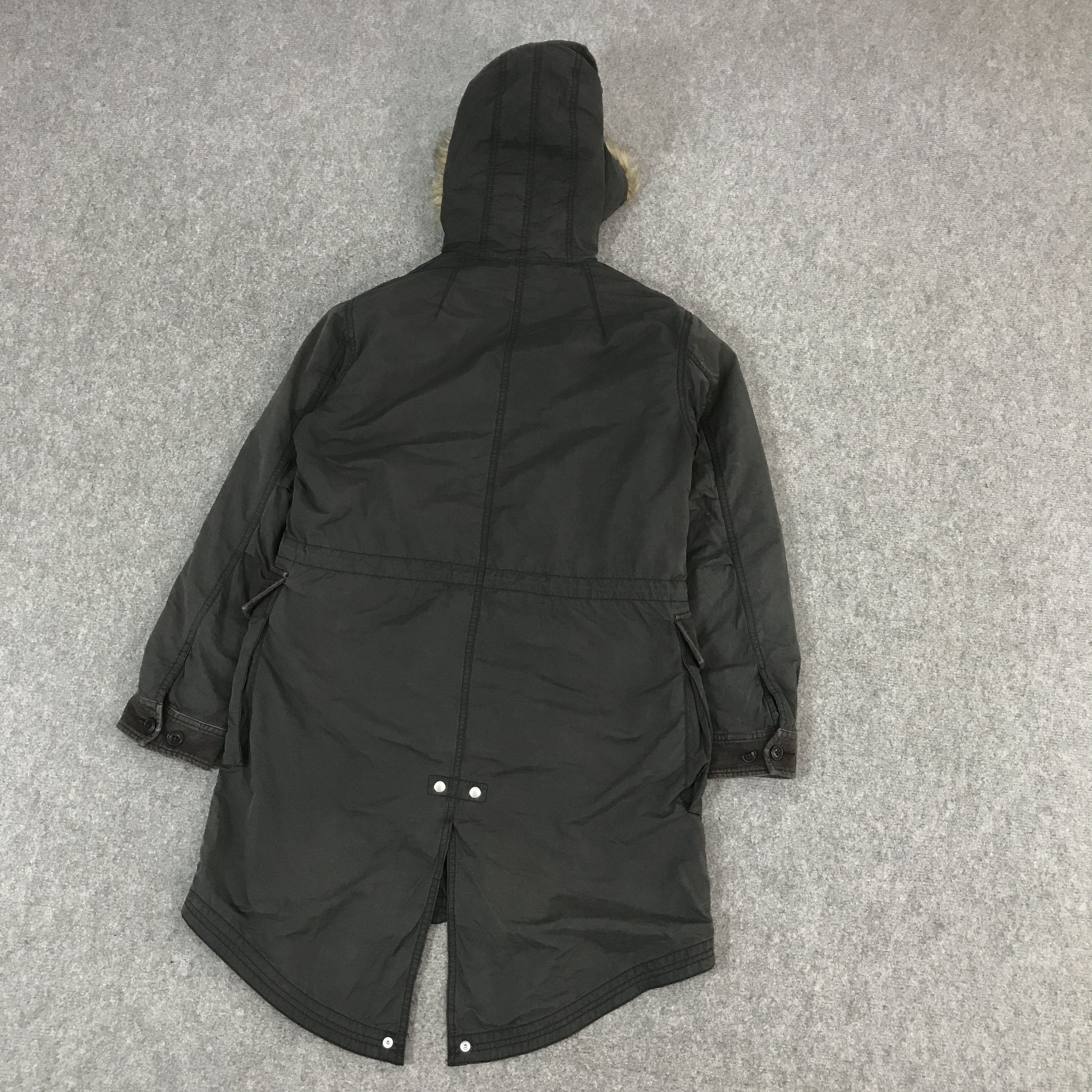 Undercover × Uniqlo UNDERCOVER X UNIQLO FUR HOODIES BLACK FADED STYLE JACKET Size US M / EU 48-50 / 2 - 6 Thumbnail