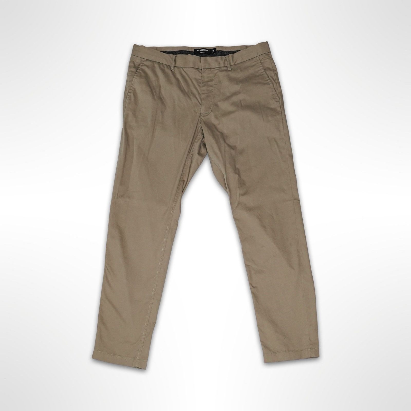 Nordstrom Nordstrom Tech Smart Chino Pants - Men's 34x30 - Khaki Tan Size US 34 / EU 50 - 1 Thumbnail