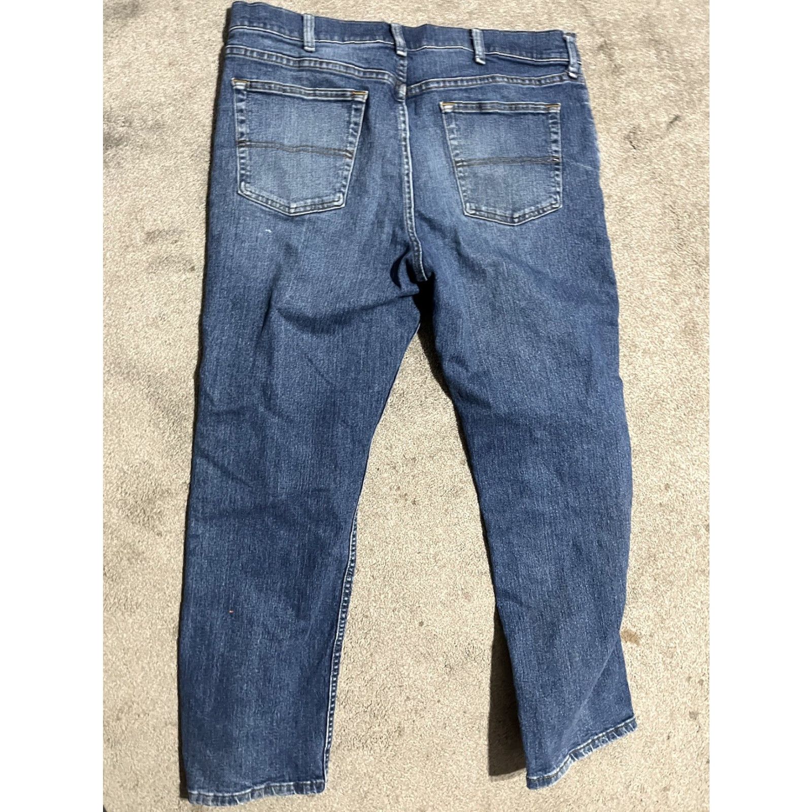 Vintage Urban Pipeline Jeans Men Relaxed Straight 38x30 Denim Blue Size US 38 / EU 54 - 3 Thumbnail
