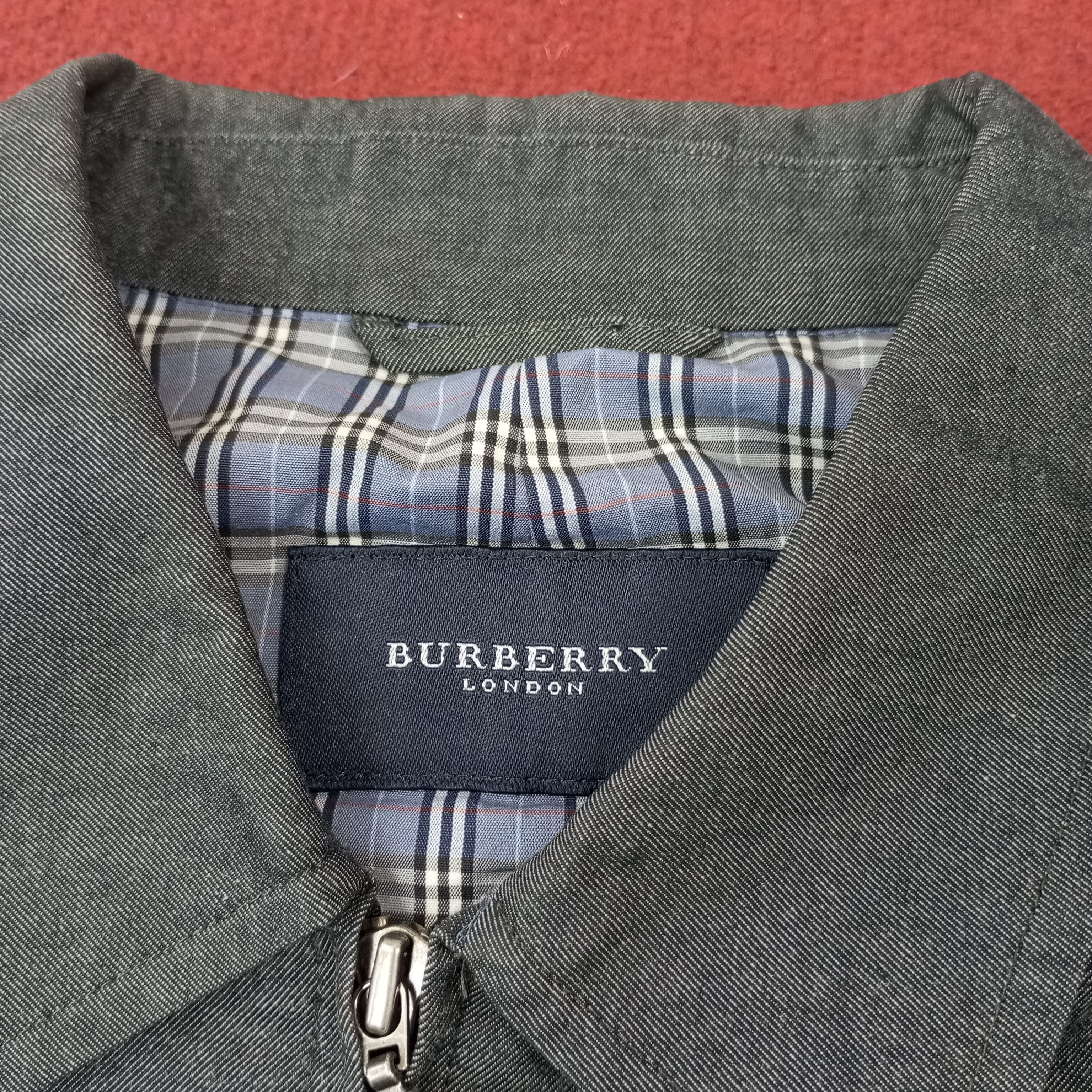 Burberry × Vintage Burberry London Fashion Brand Custom Art Jacket c222n17 Size US L / EU 52-54 / 3 - 7 Thumbnail