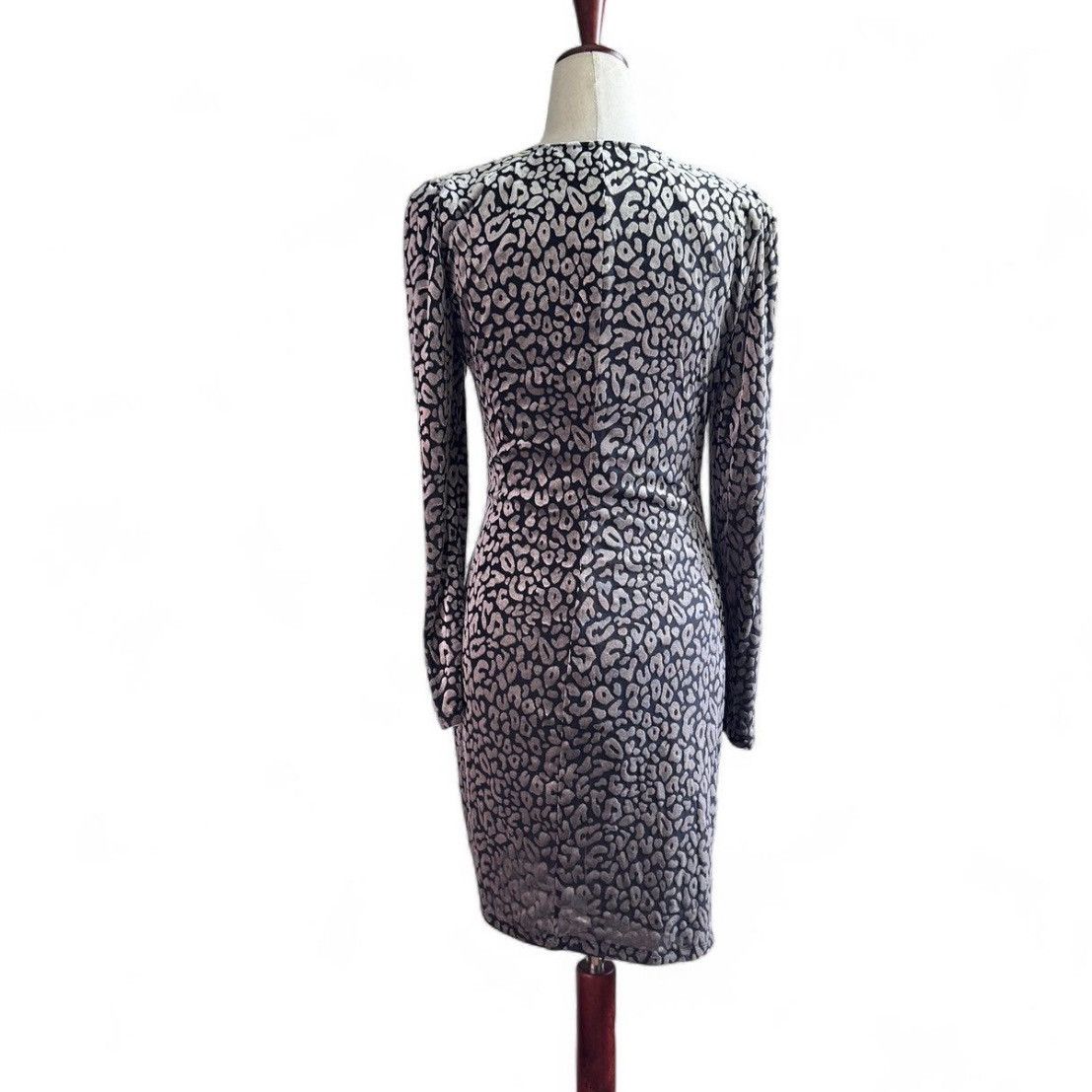 ASTR The Label ASTR the Label Cheetah Print Ruched Dress – Size Small Size S / US 4 / IT 40 - 4 Thumbnail
