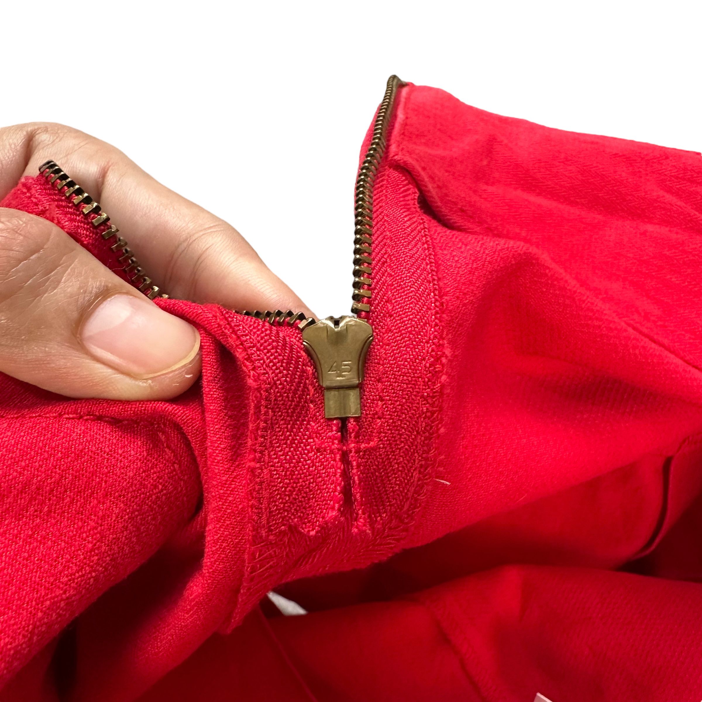 Fubu FUBU THE COLLECTION RED MINI SKIRT #7728-167 Size 32" / US 10 / IT 46 - 9 Thumbnail