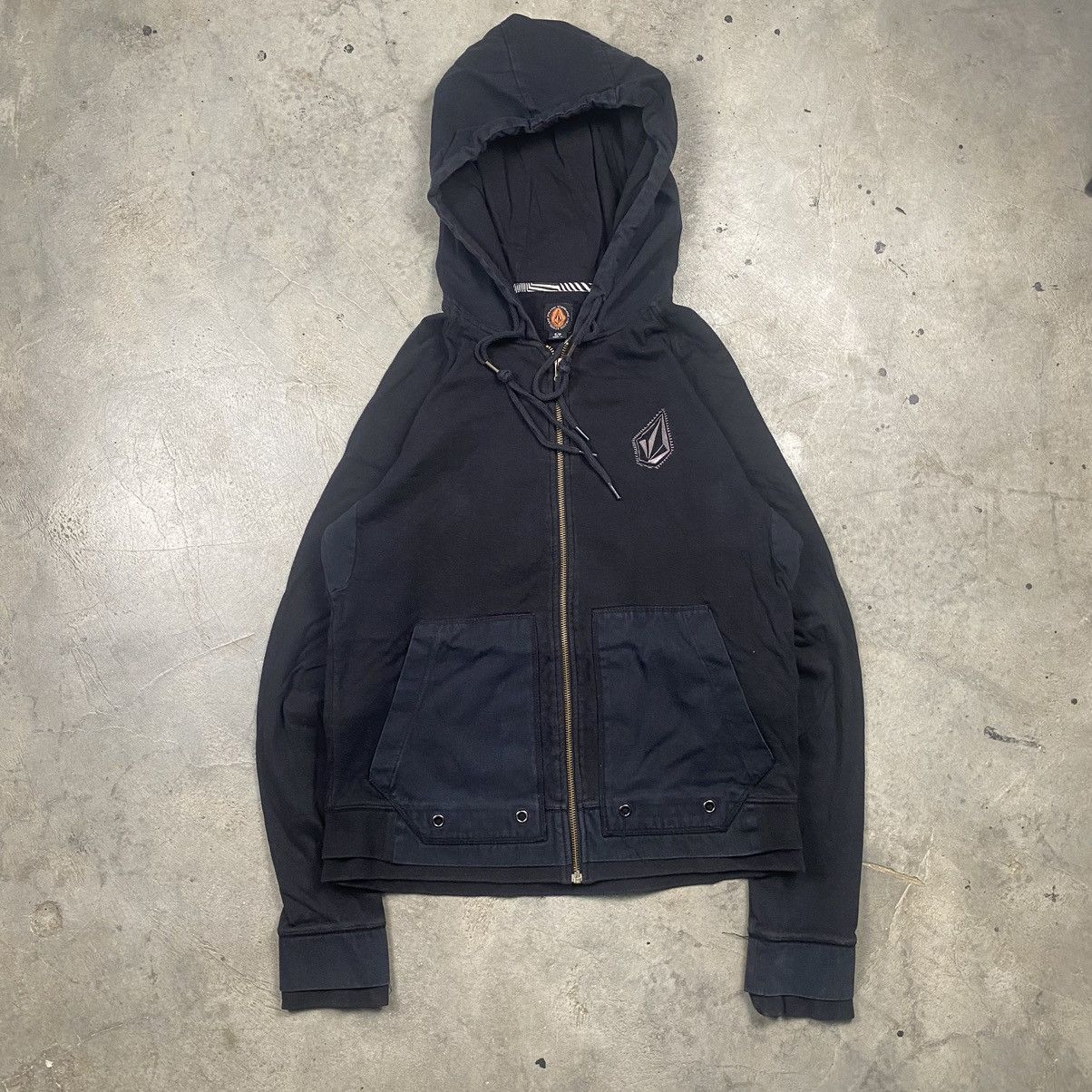 Volcom Rare y2k Volcom Anarchy Bondage Gothic LGB Zipped Up Size US S / EU 44-46 / 1 - 4 Thumbnail