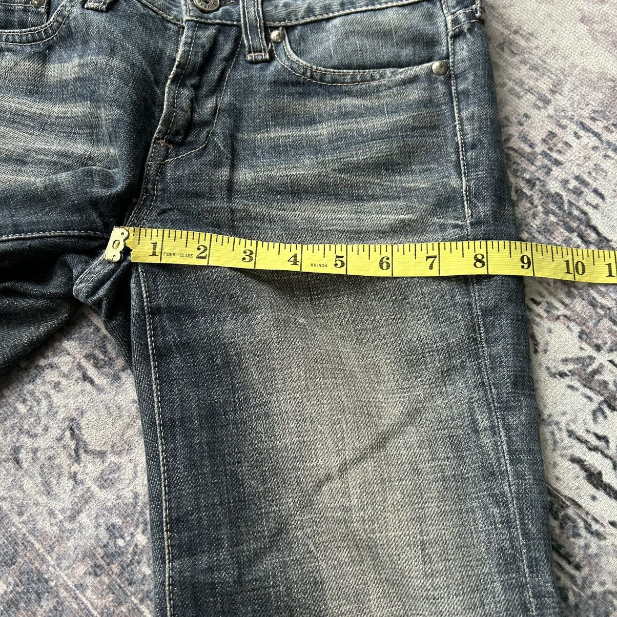 Marithe + Francois Girbaud MFG Flared Washed Jeans Size 27" / US 4 / IT 40 - 16 Thumbnail