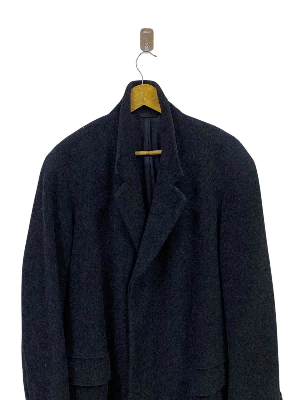 Yohji Yamamoto Vintage A.A.R Yohji Yamamoto Wool Overcoat - Made in Japan Size US M / EU 48-50 / 2 - 7 Thumbnail