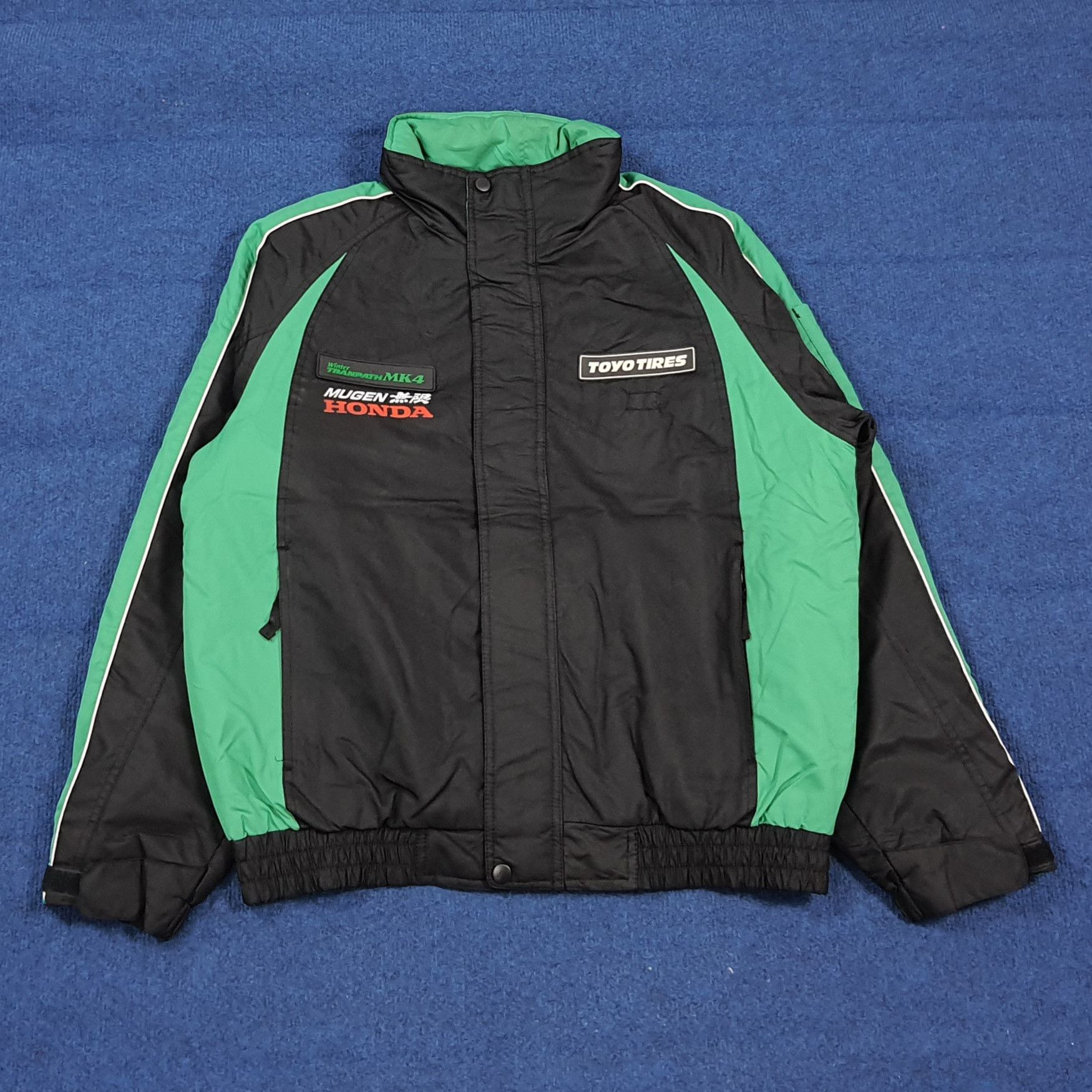 Japanese Brand Vintage ToyoTyres Honda Mugen Racing Jacket C304N14 Size US L / EU 52-54 / 3 - 4 Thumbnail