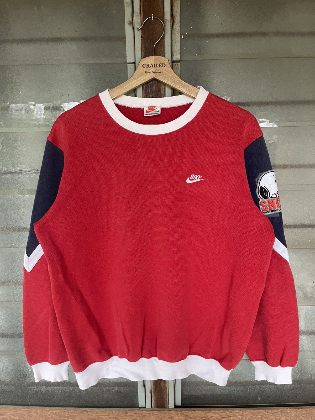 Nike Vintage 80's Nike Snoopy Basketball Up House U. Kase Size US L / EU 52-54 / 3 - 2 Thumbnail