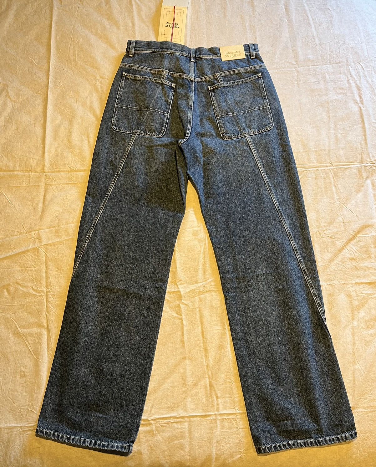 デニム・ジーパン alexander mcqueen FW22 JEANS WIDE LEG (687113_QMABZ1131) 27561941_57372370_600.jpg