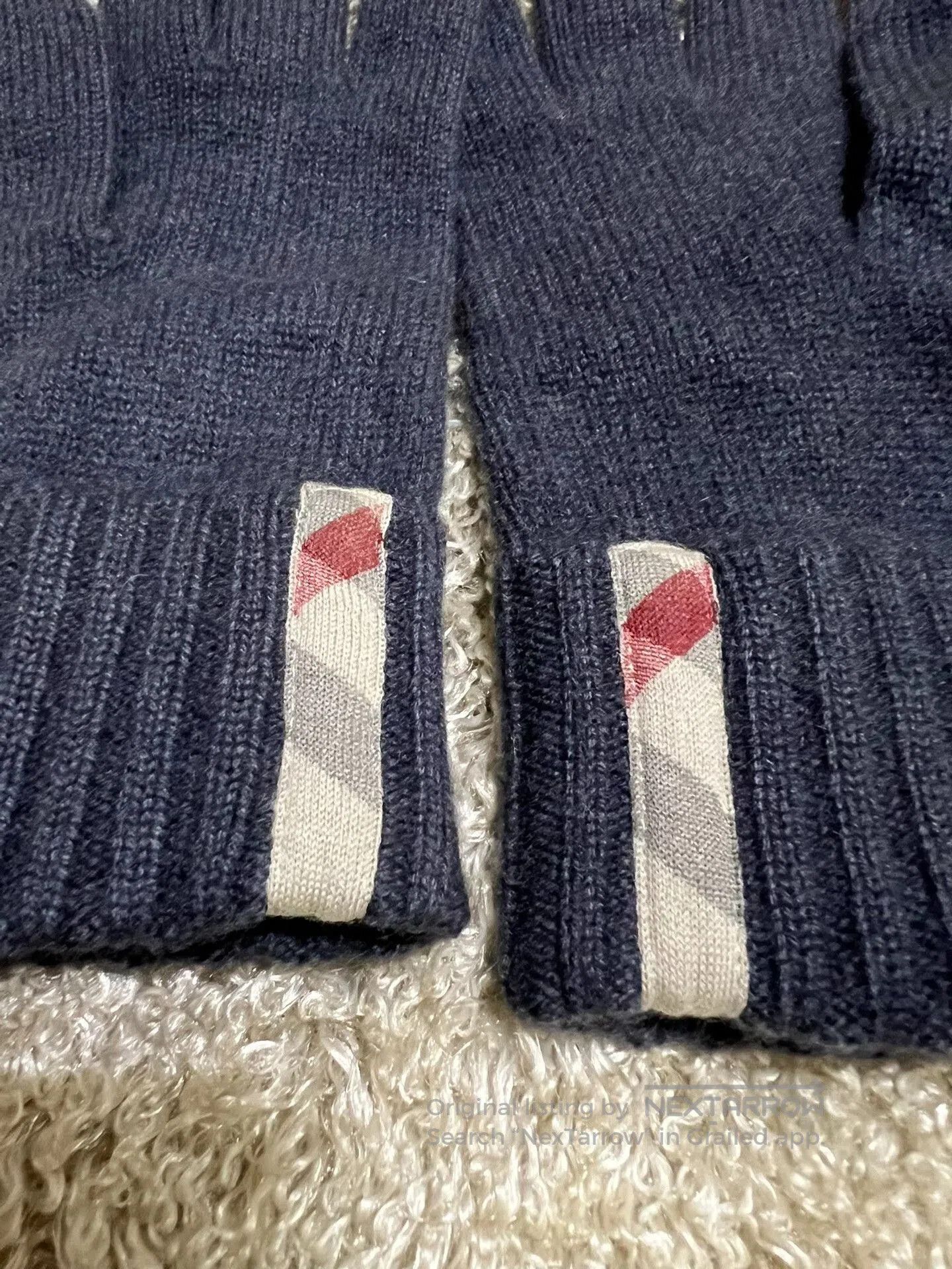 Burberry Burberry Men's Cashmere Gloves. Size ONE SIZE - 4 Thumbnail